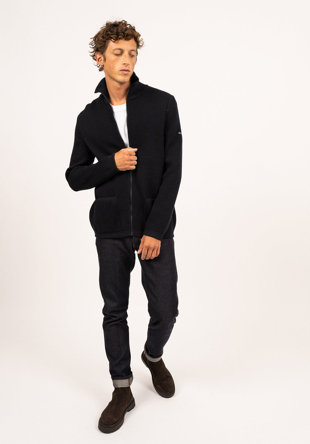 Quiberon jacket (NAVY)