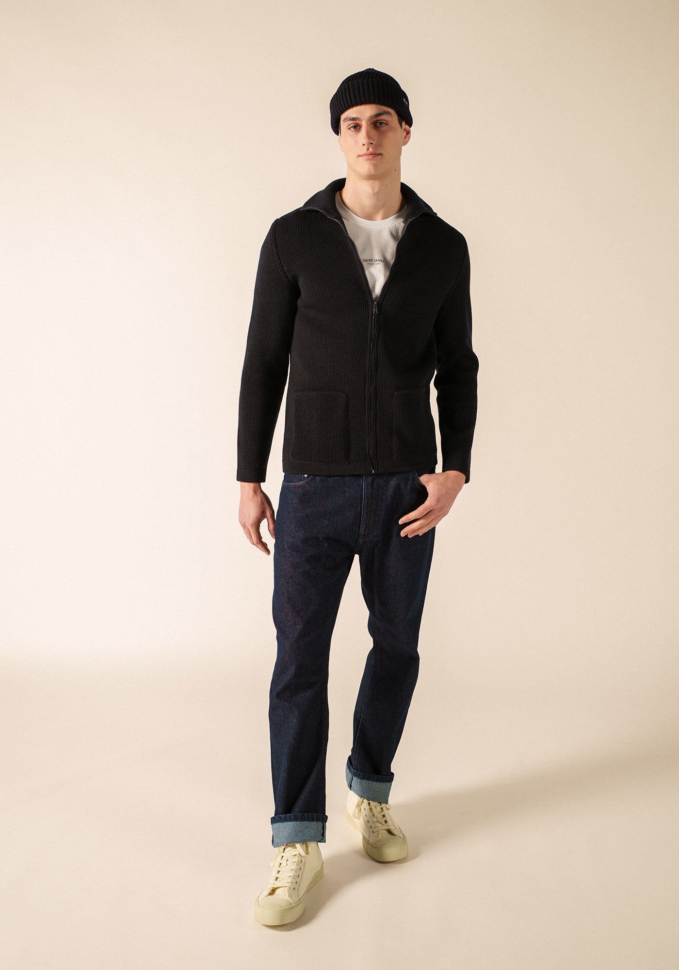 Quiberon jacket (NAVY)