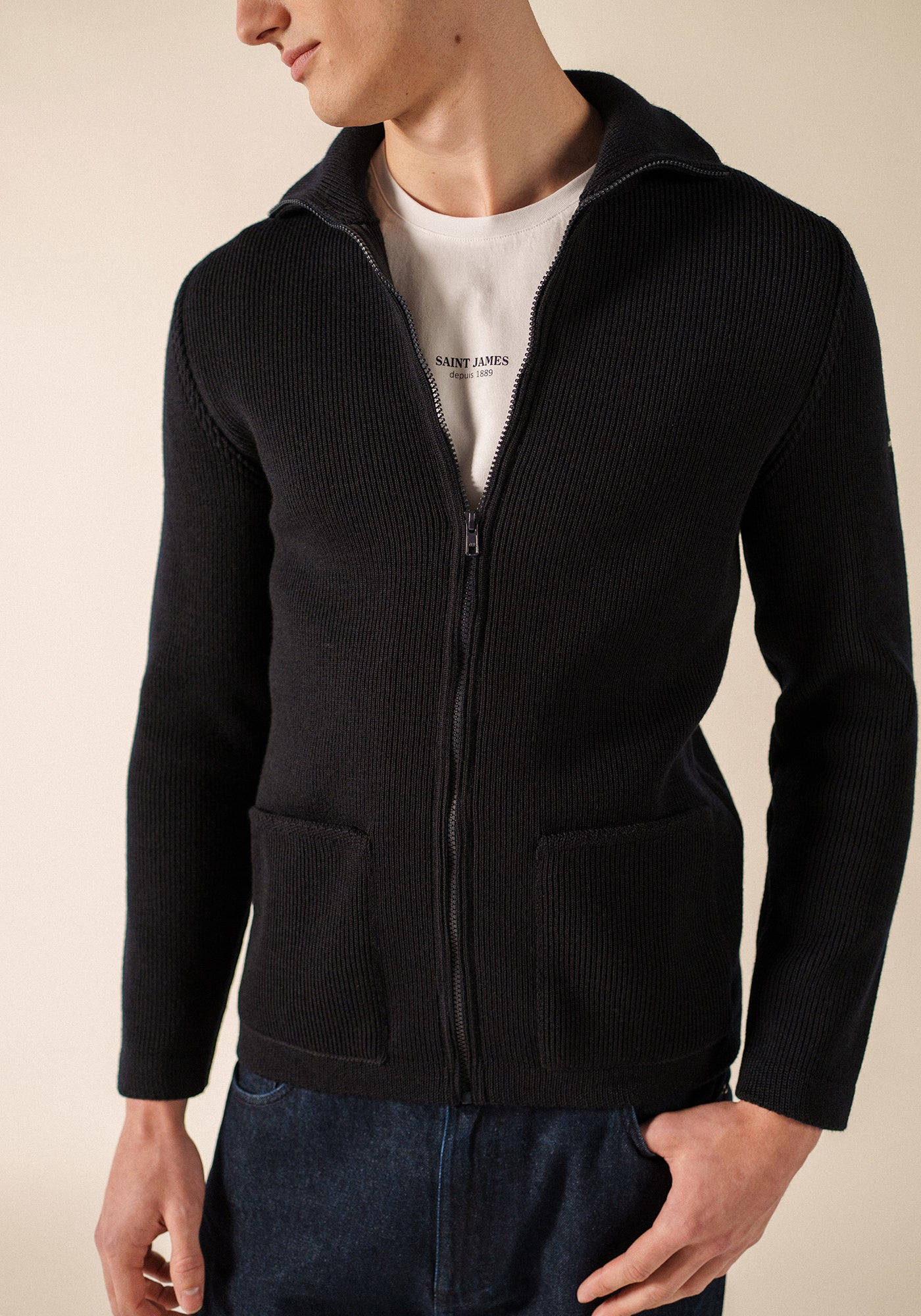 Quiberon jacket (NAVY)