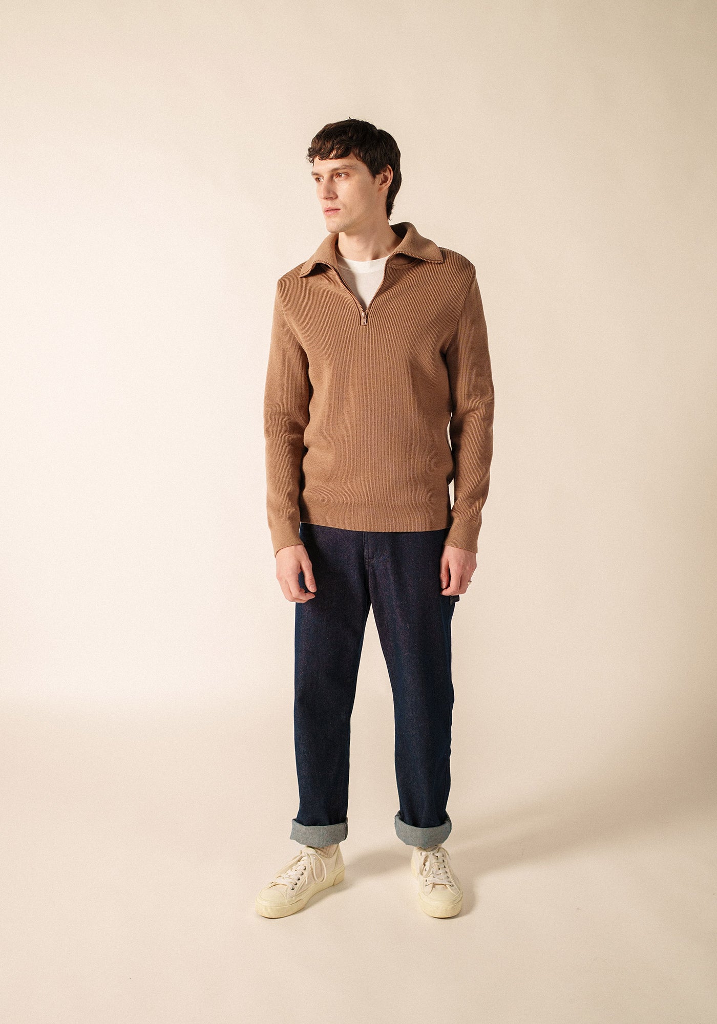 Cotentin jumper (BEIGE FONCE)