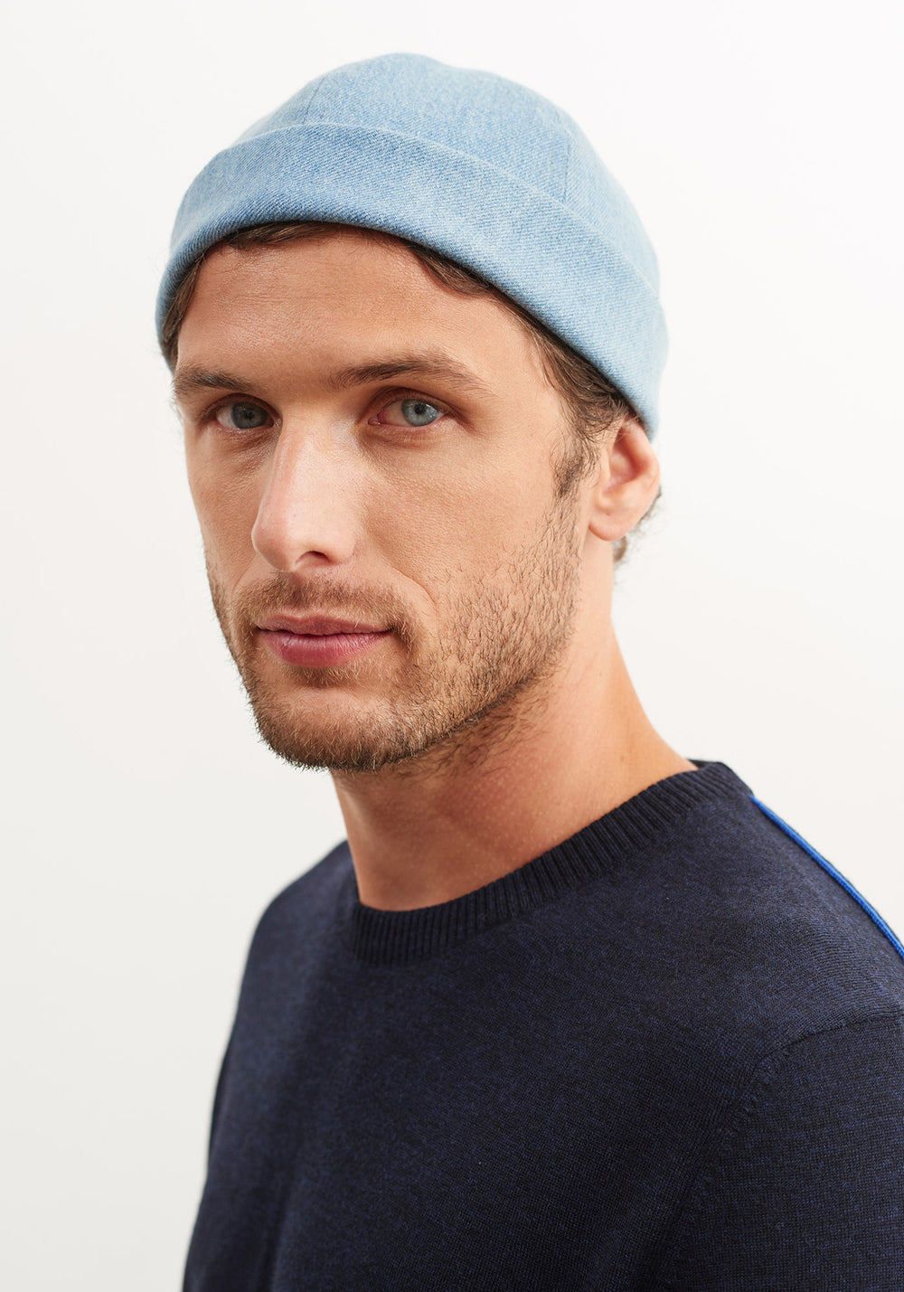 Miki Denim cap (DENIM DELAVE)
