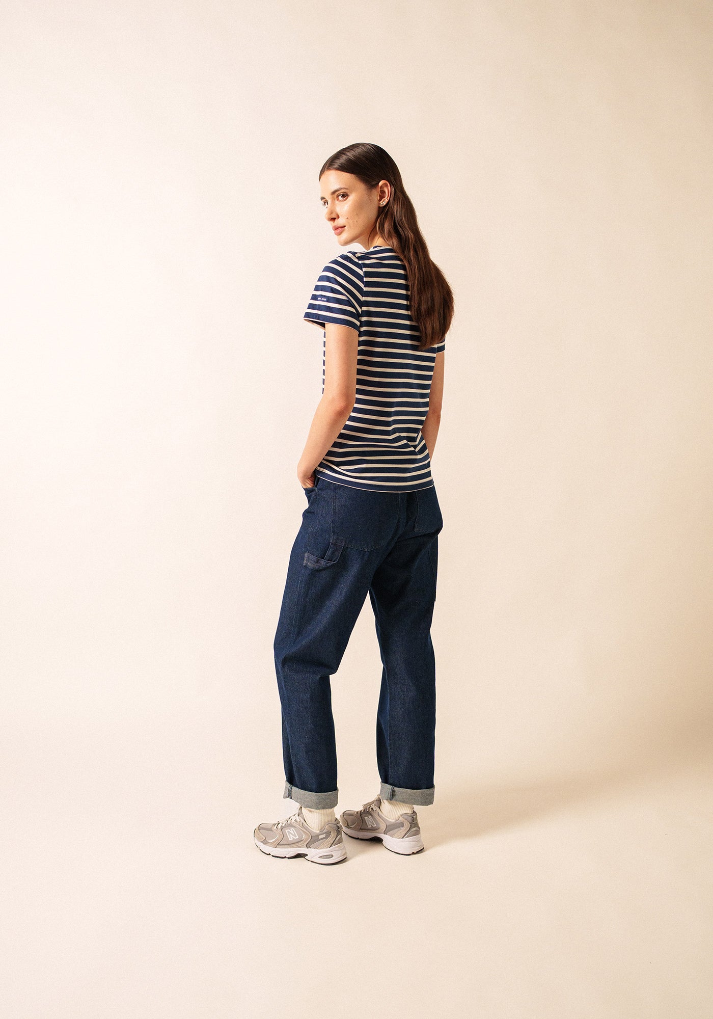 Etrille Breton shirt (MARINE/ECRU)