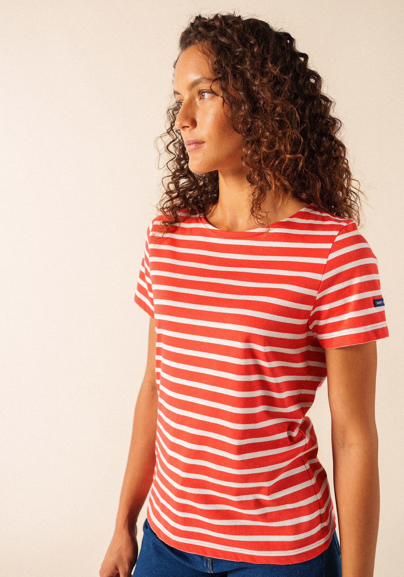 Etrille Breton shirt (PIGMENT/NEIGE)