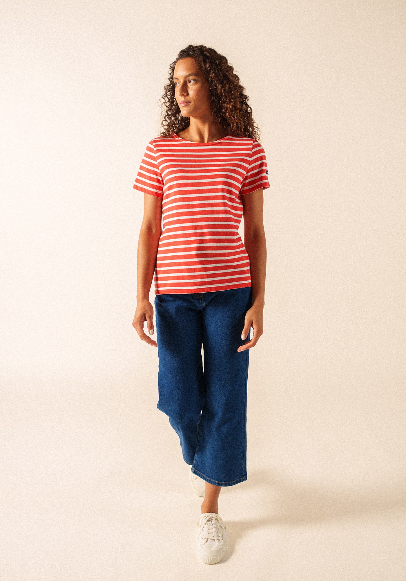 Etrille Breton shirt (PIGMENT/NEIGE)