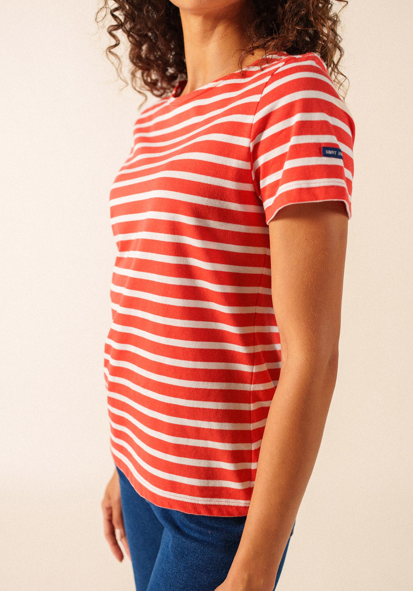 Etrille Breton shirt (PIGMENT/NEIGE)