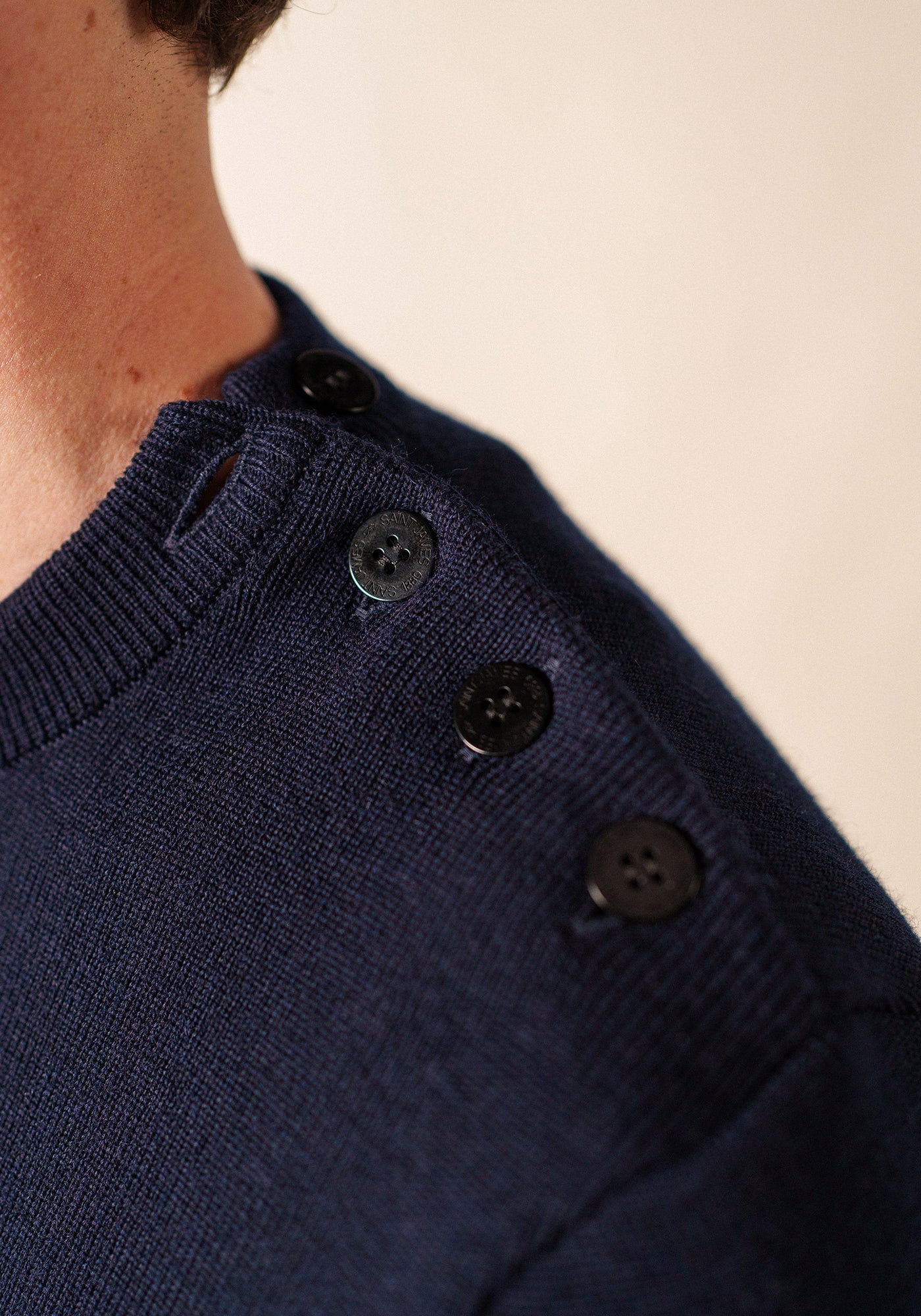 Binic sailor jumper (MARINE/ECRU)