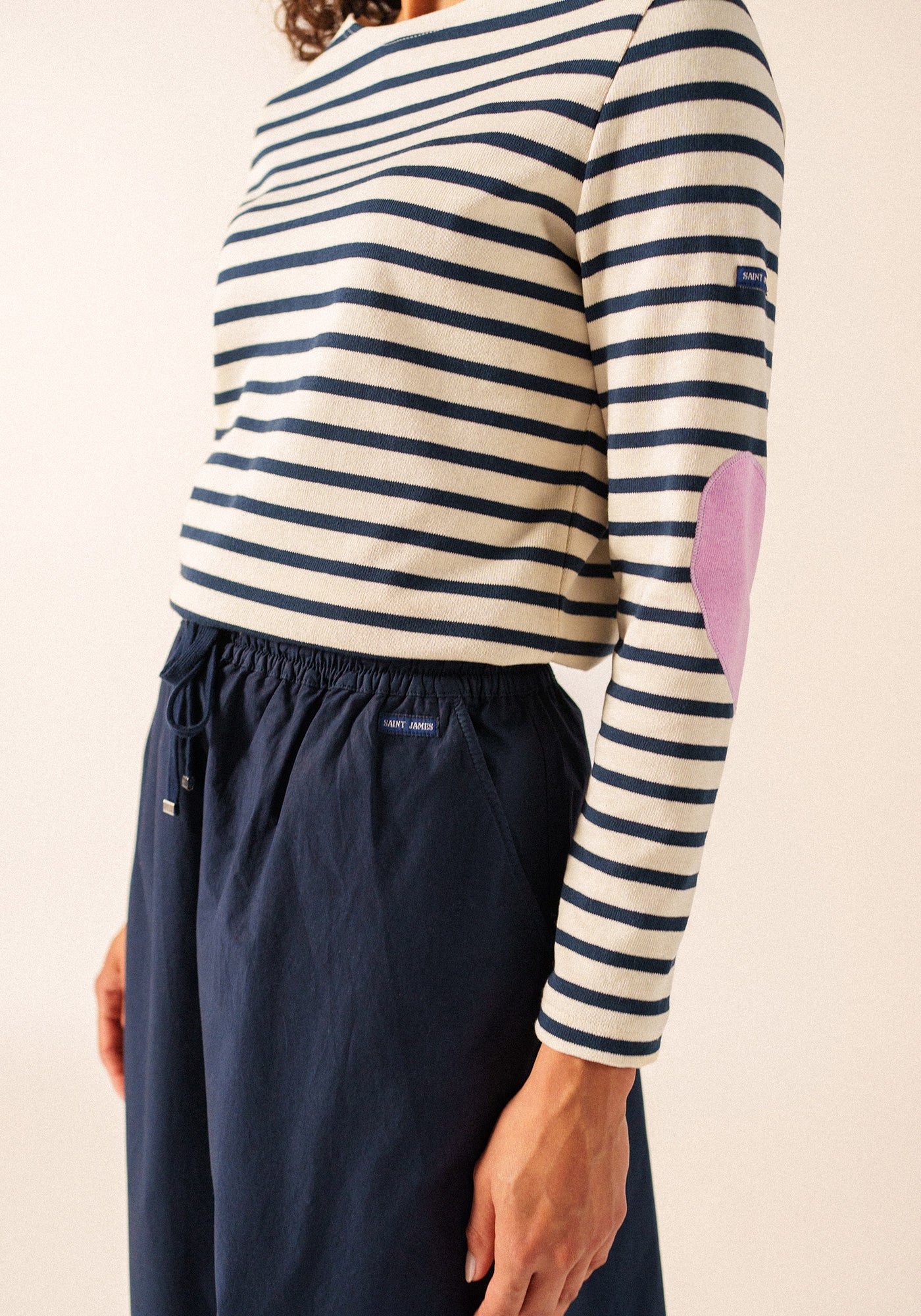 Vaujany Breton shirt (ECRU/MARINE/NACRE)
