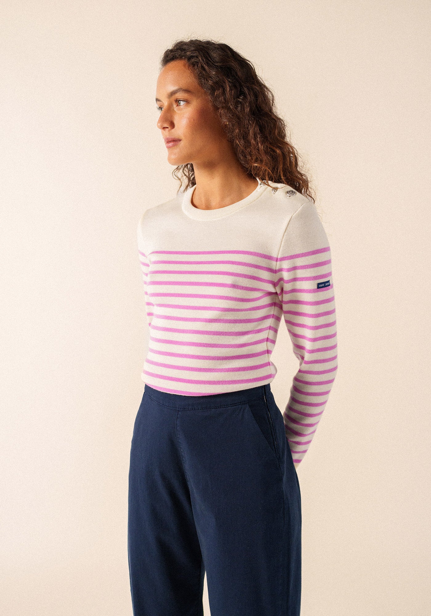 Marée sailor jumper (BLANC/NACRE)