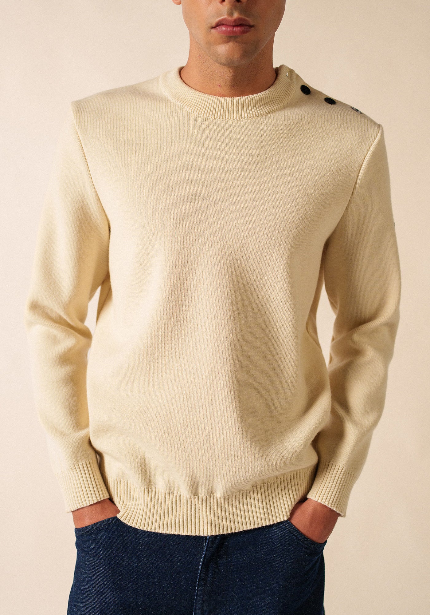 Cancale sailor jumper (ECRU)