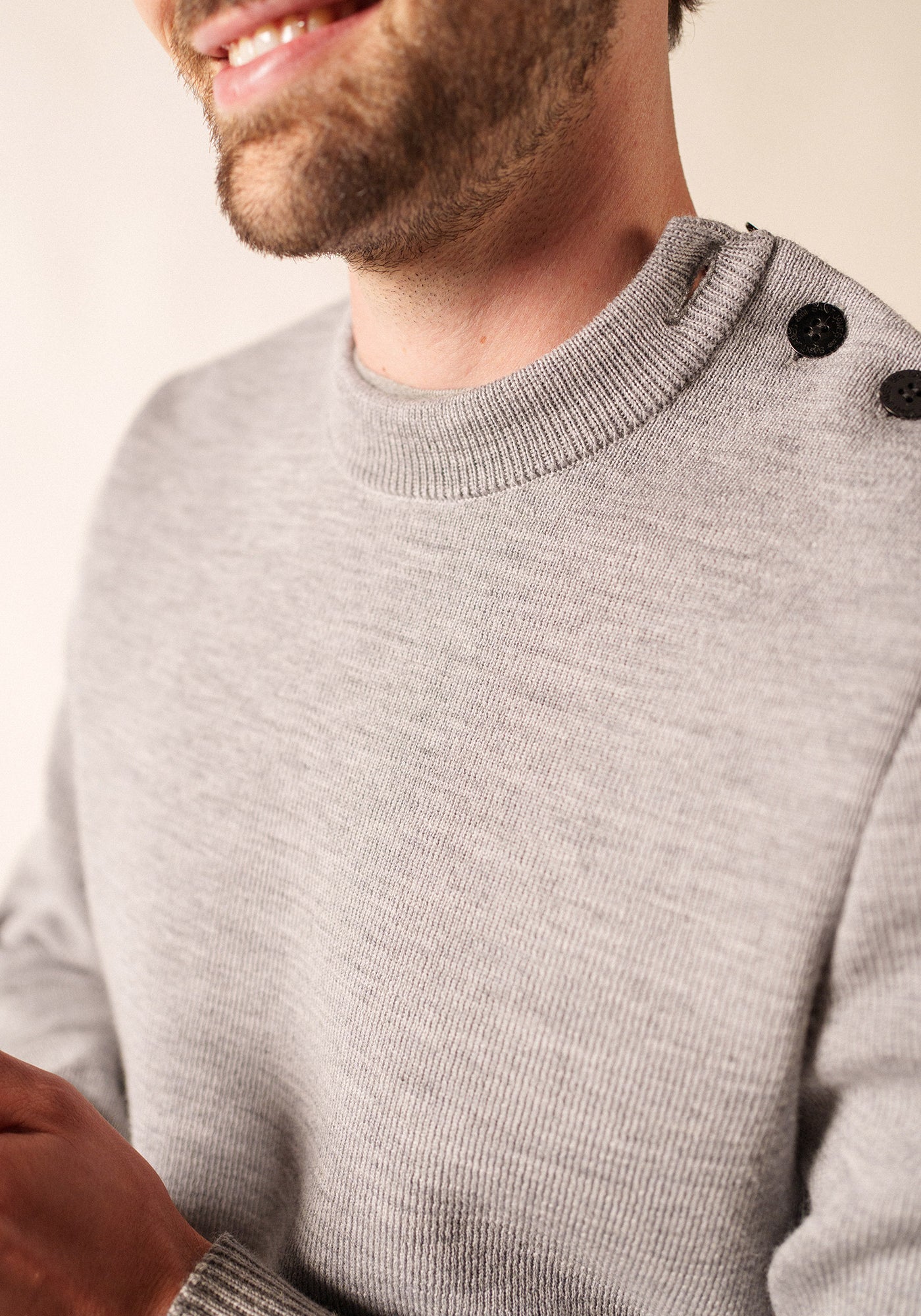 Cancale sailor jumper (GRIS CLAIR)