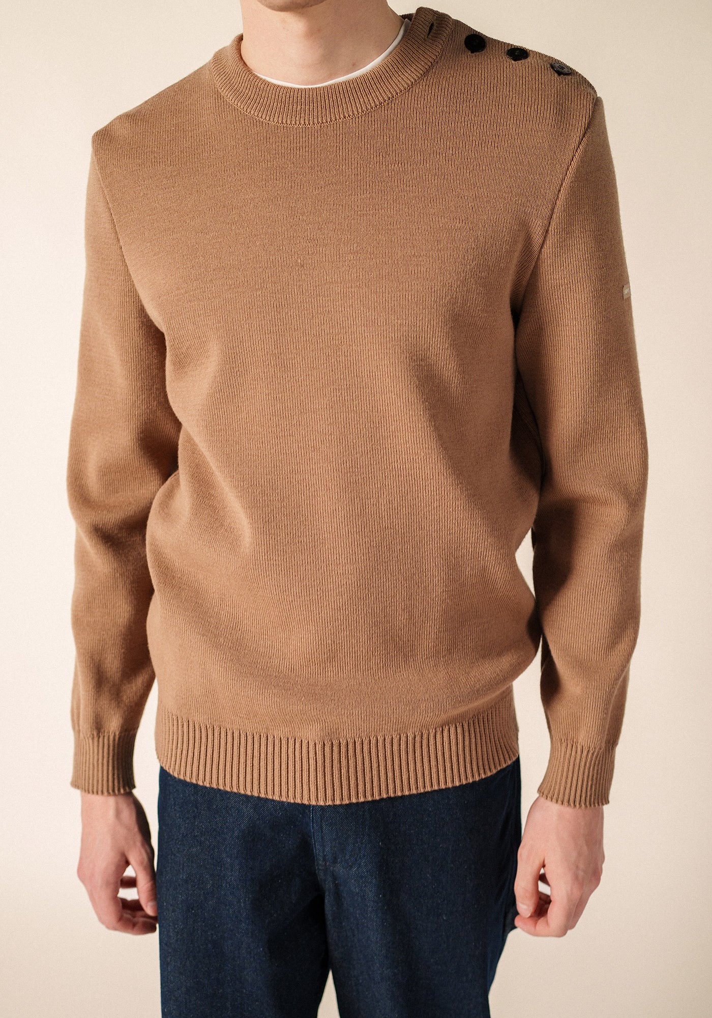 Cancale sailor jumper (BEIGE FONCE)