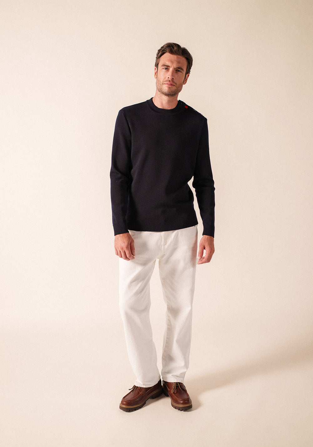 Mondiovision France jumper (NAVY/MULTICO)