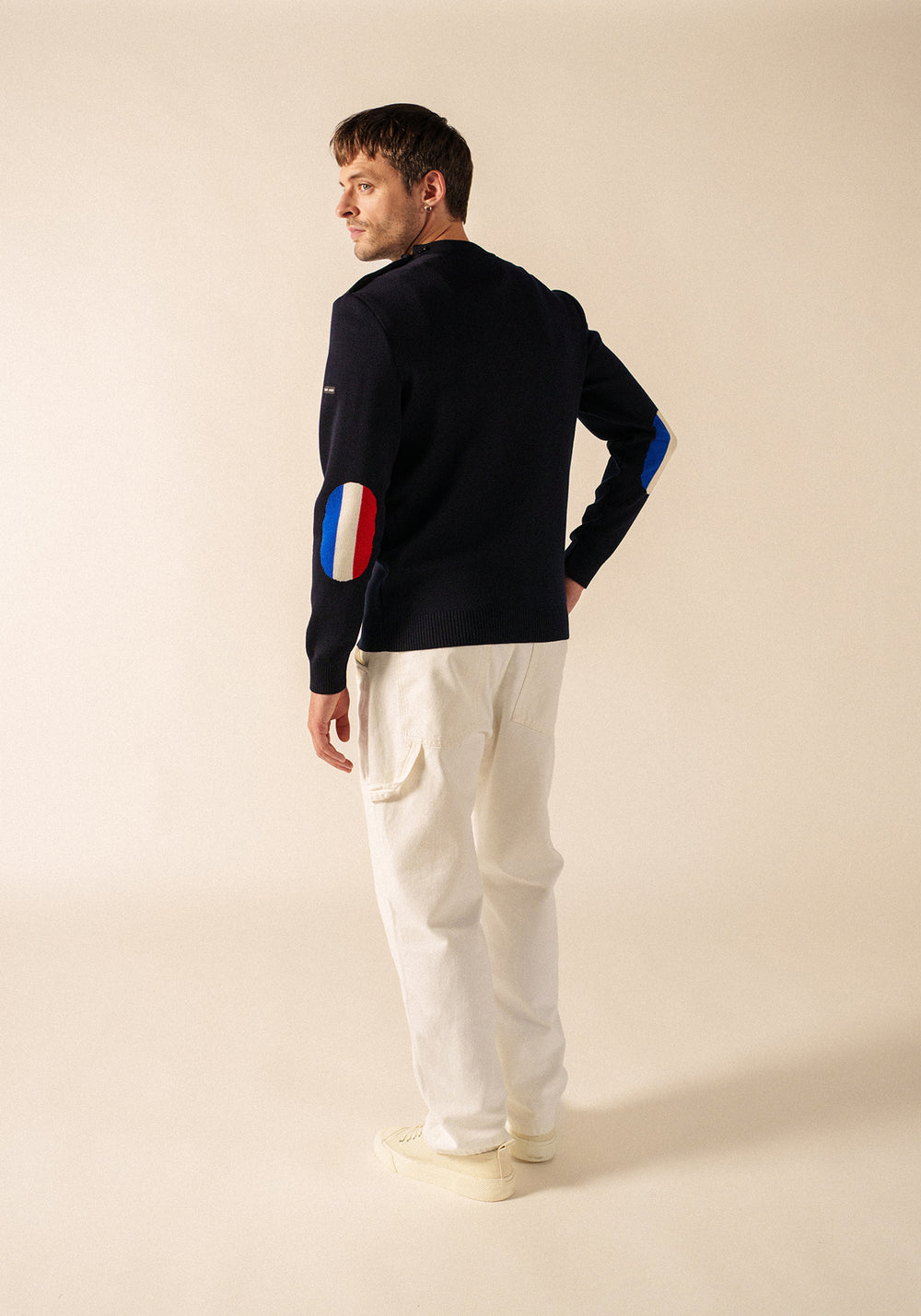 Mondiovision France jumper (NAVY/MULTICO)