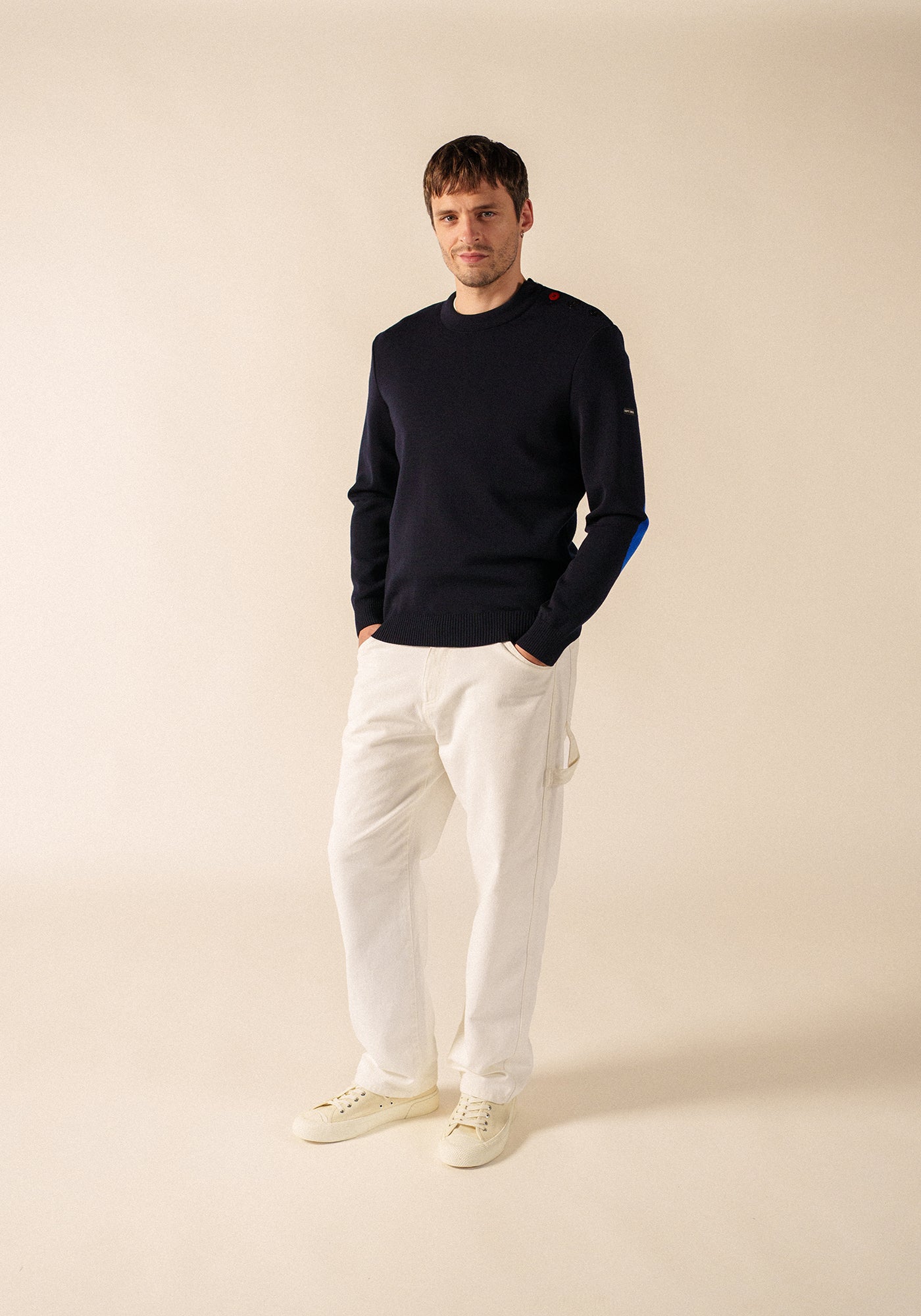 Mondiovision France jumper (NAVY/MULTICO)