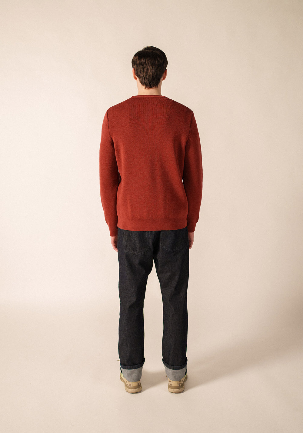 Locronan jumper (TERRACOTTA)