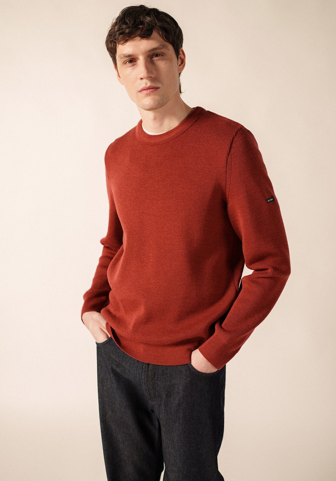 Locronan jumper (TERRACOTTA)