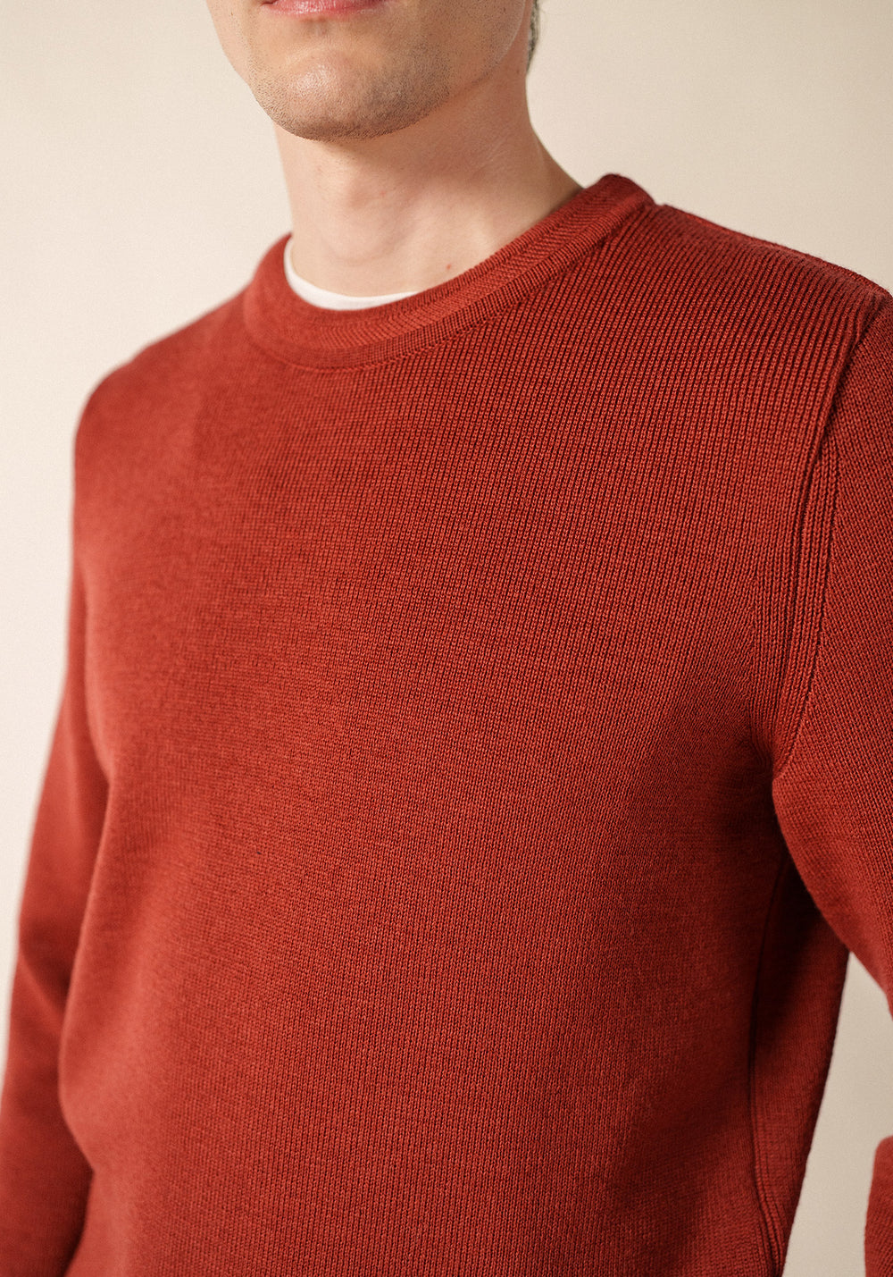 Locronan jumper (TERRACOTTA)