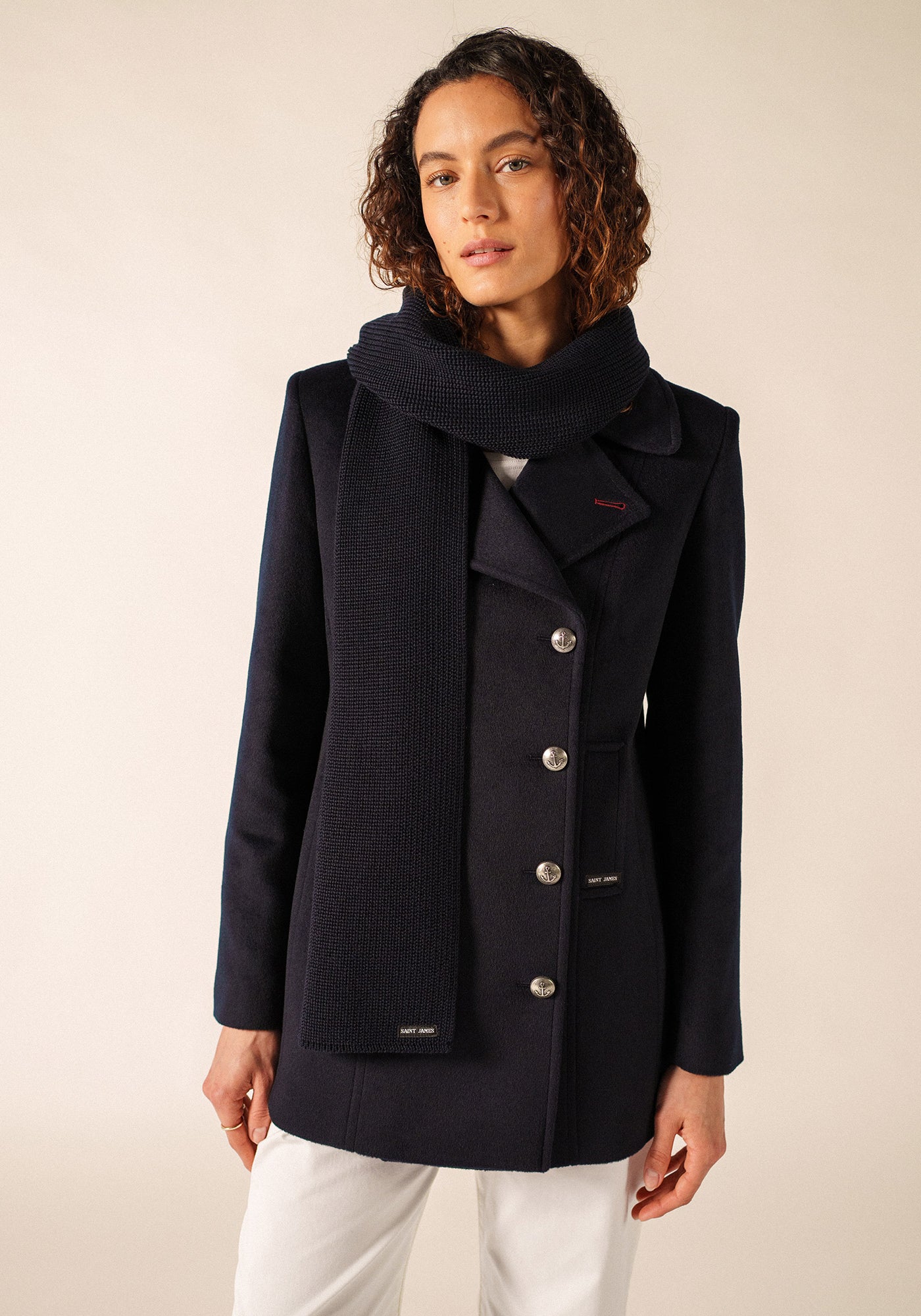 Canoe scarf (NAVY)