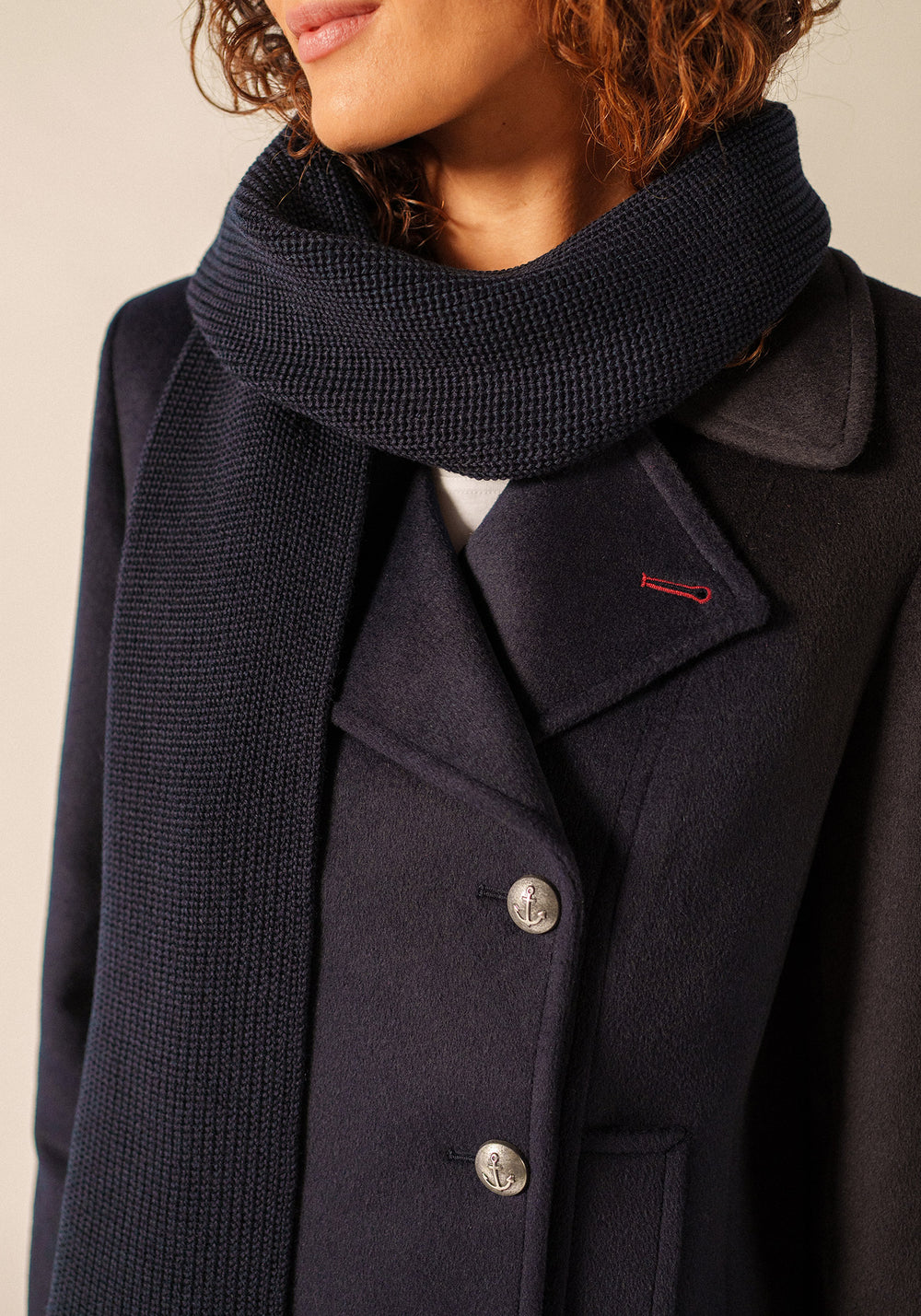 Canoe scarf (NAVY)