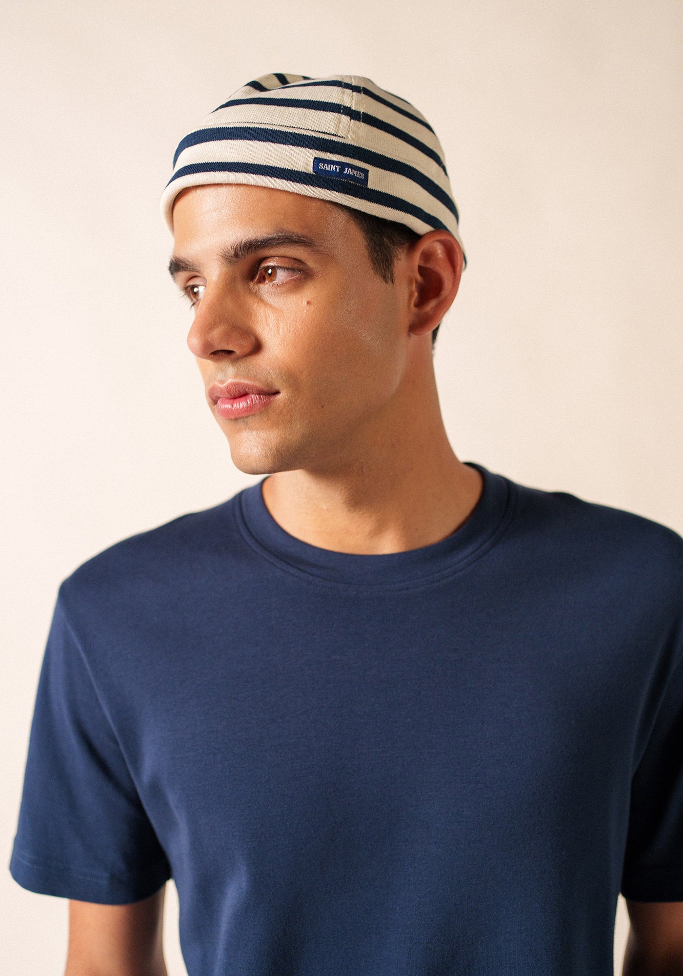 Miki Mériden cap (ECRU/MARINE)