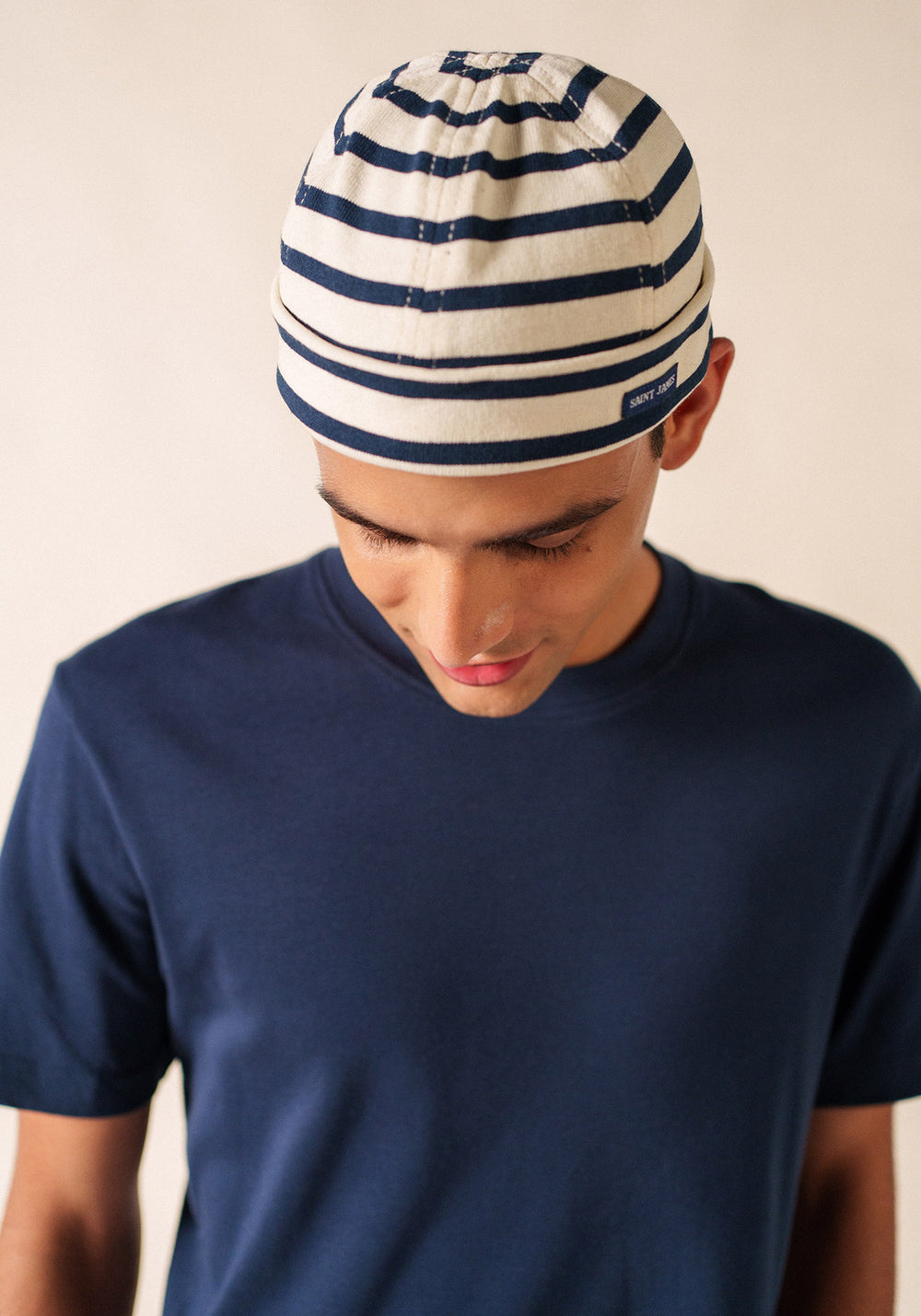 Miki Mériden cap (ECRU/MARINE)