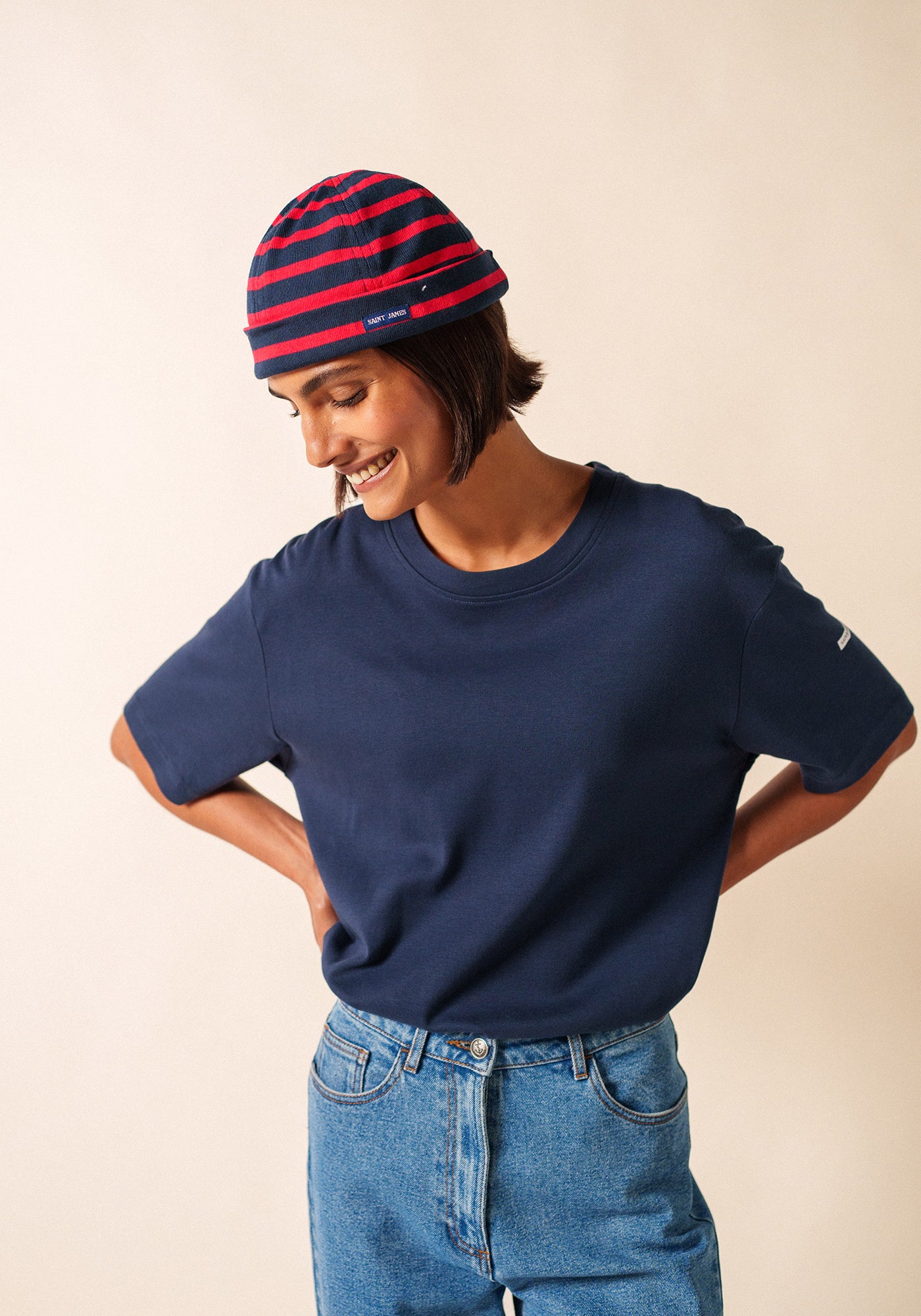 Miki Mériden cap (MARINE/TULIPE)