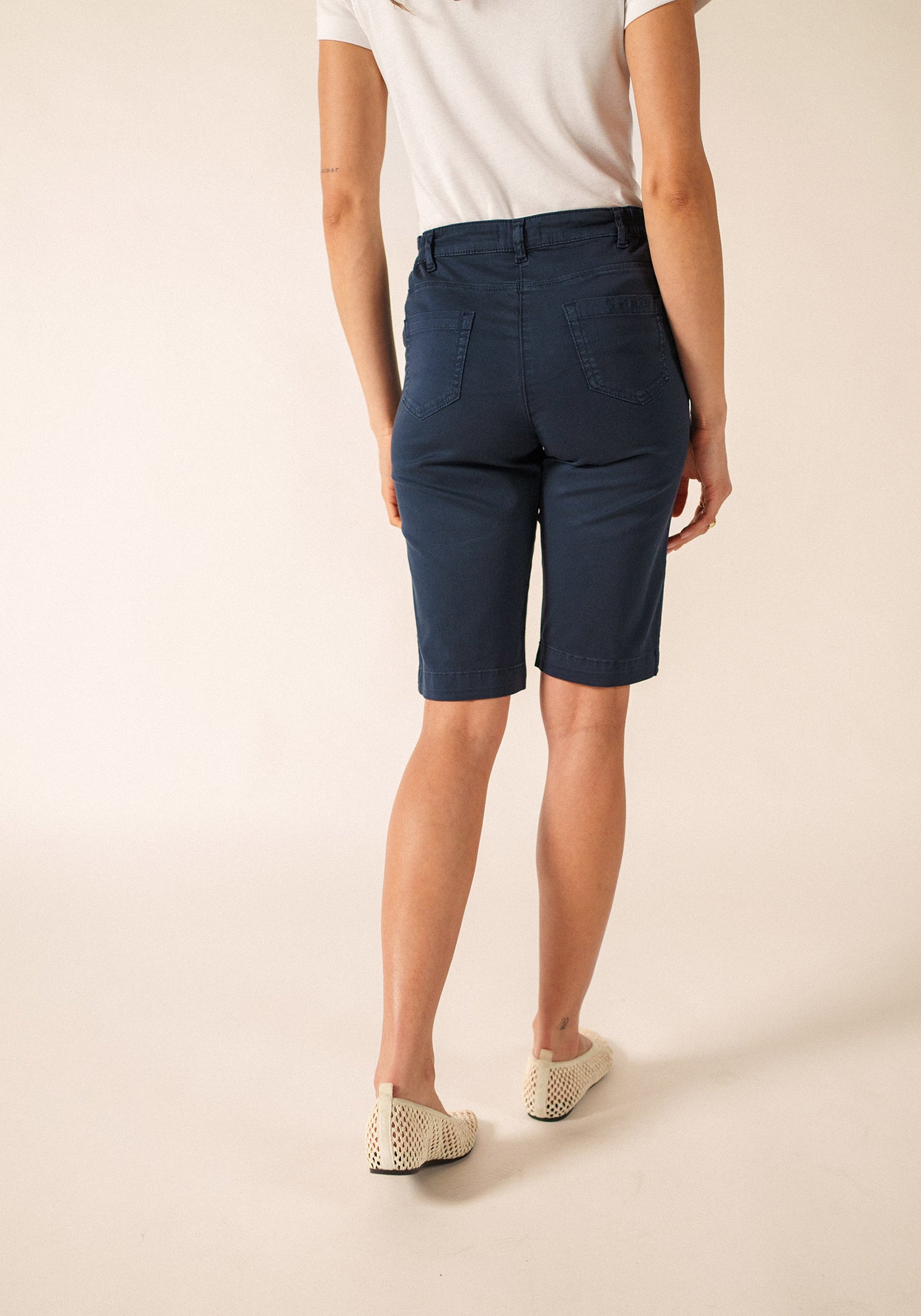 Samantha Bermuda shorts (MARINE)
