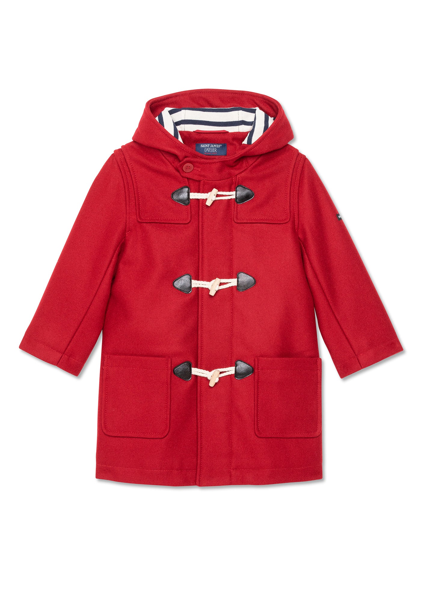 St Malo duffle-coat (ROUGE)