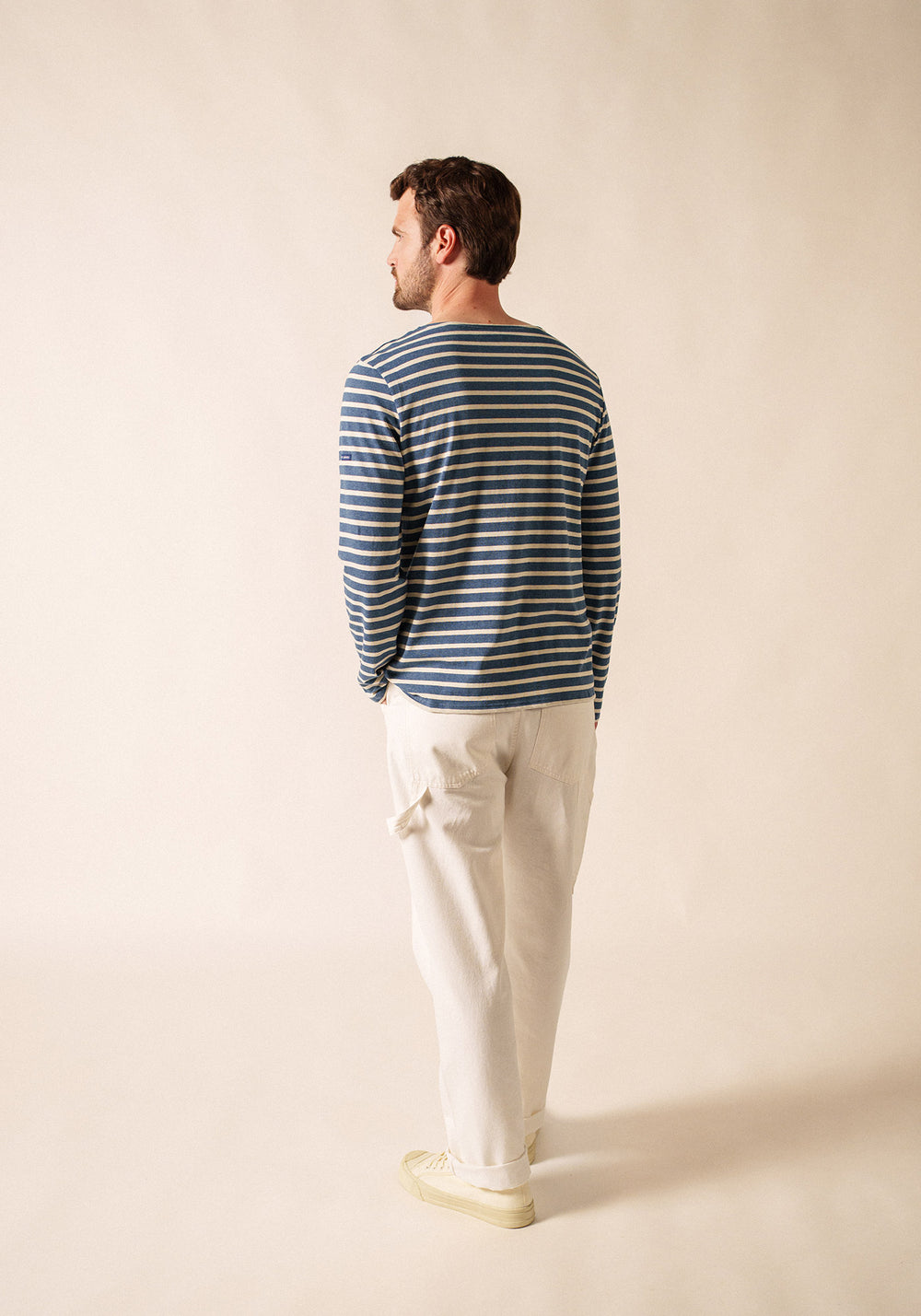 Minquiers Breton shirt (JEAN/CHANVRE)