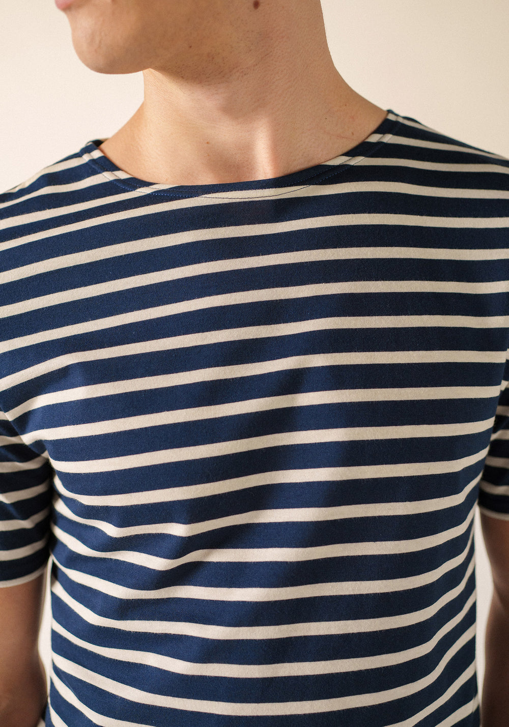 Levant Breton shirt (MARINE/ECRU)