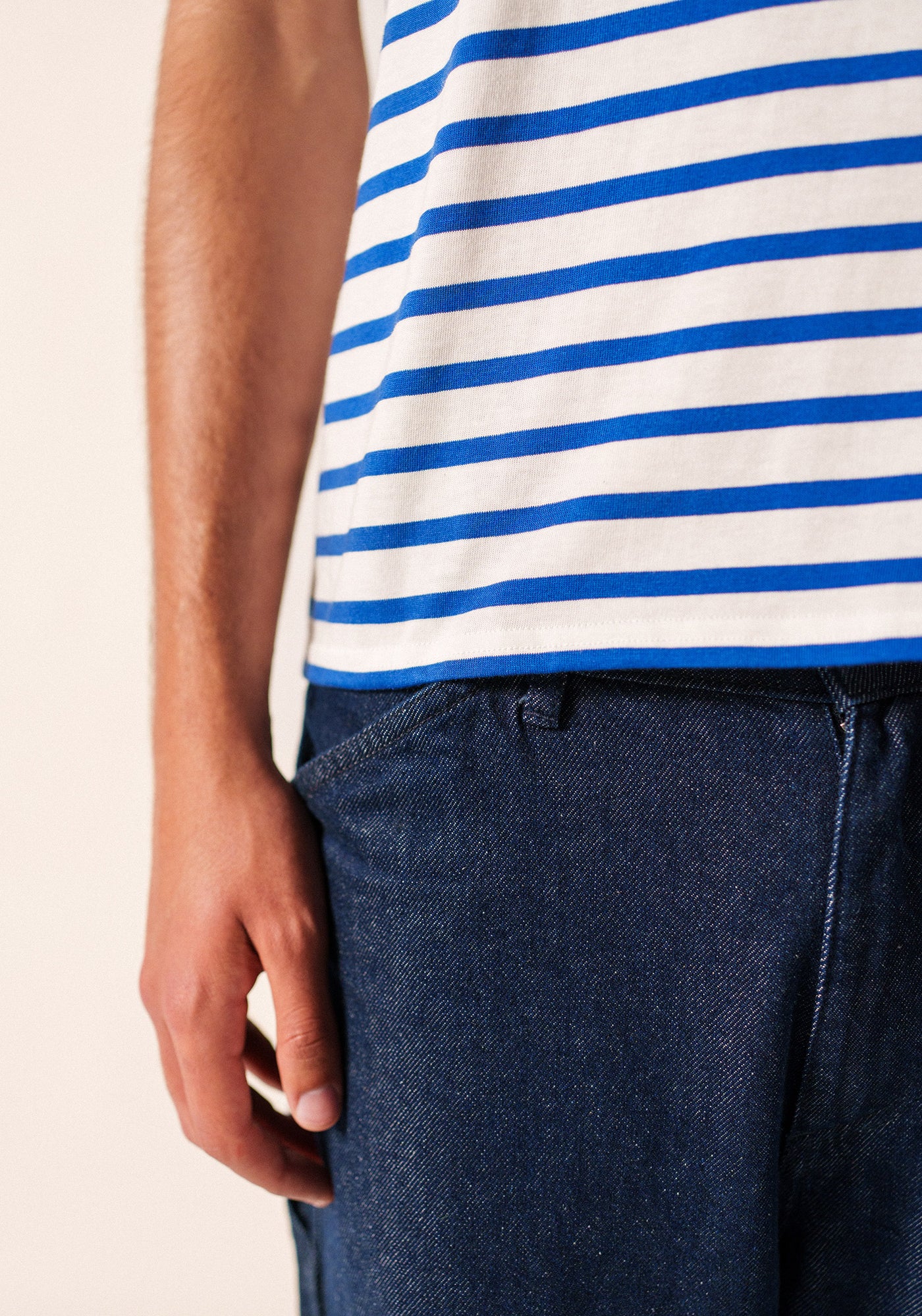 Levant Breton shirt (NEIGE/GITANE)