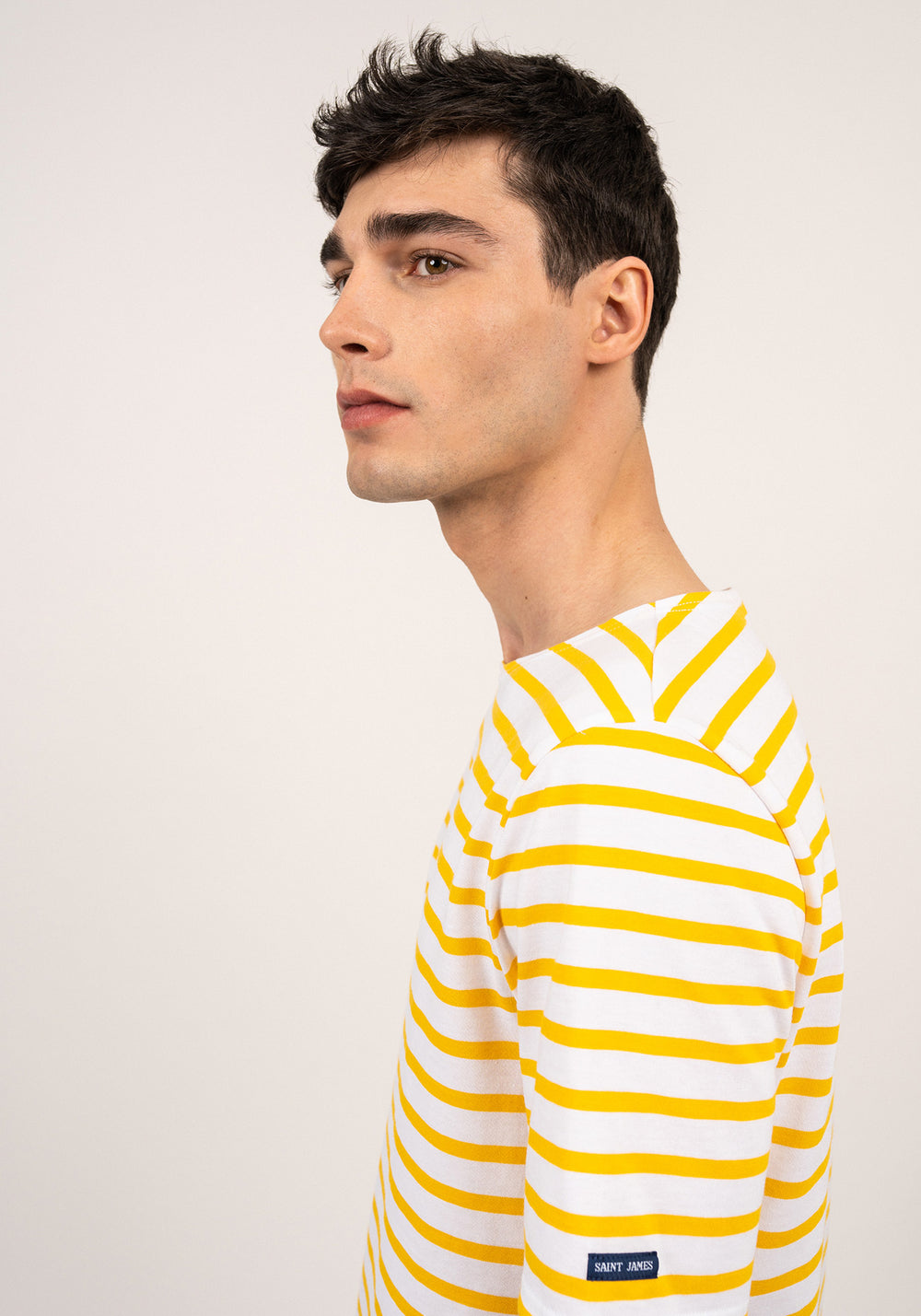 Levant Breton shirt (NEIGE/CIRE)