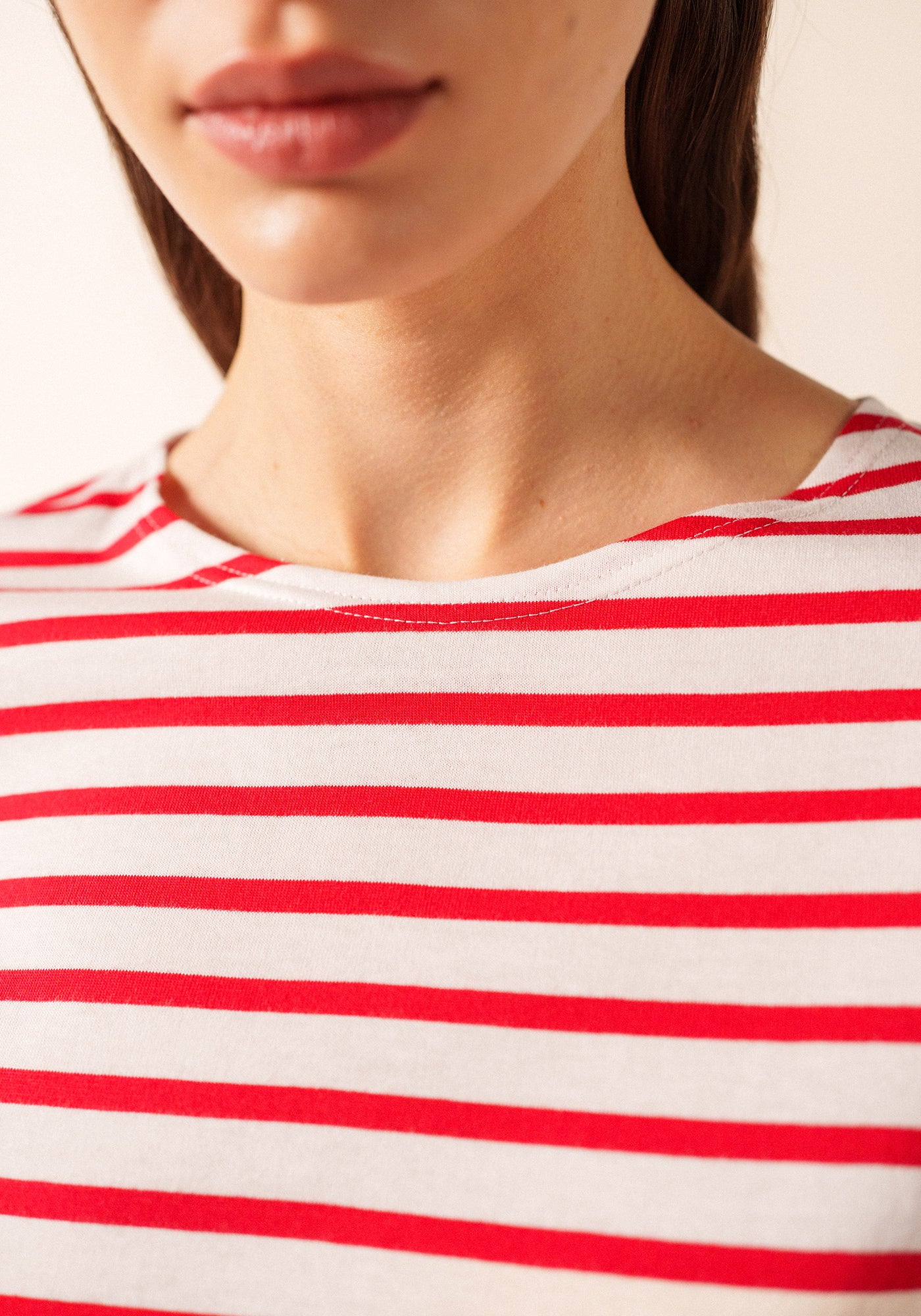 Levant Breton shirt (NEIGE/TULIPE)