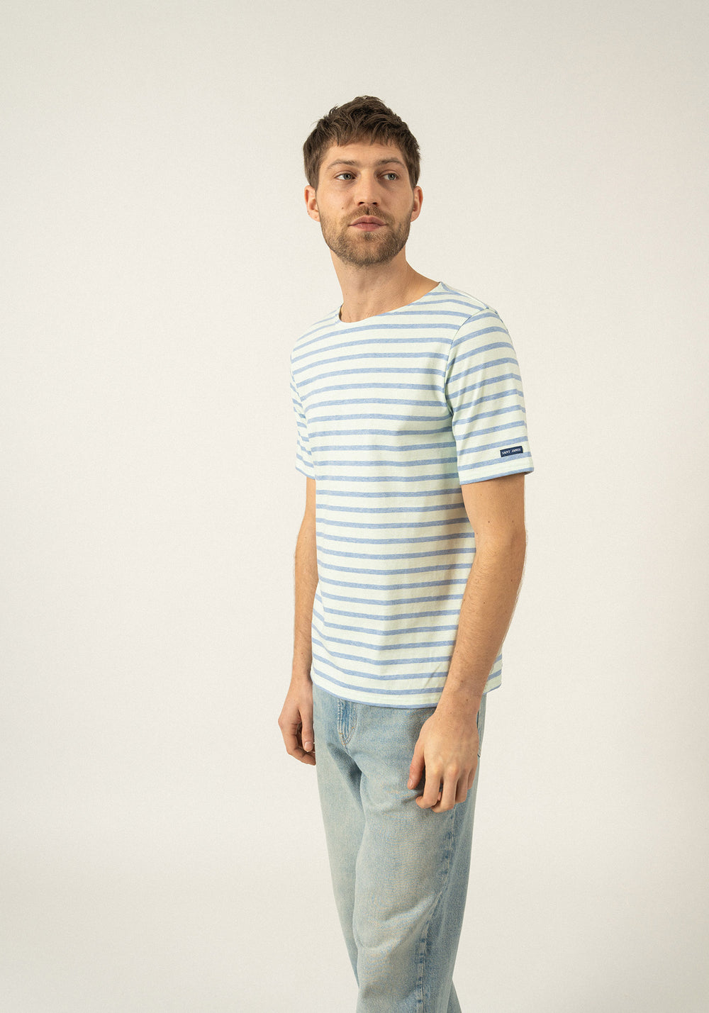Levant Breton shirt (ALOE/DENIM)