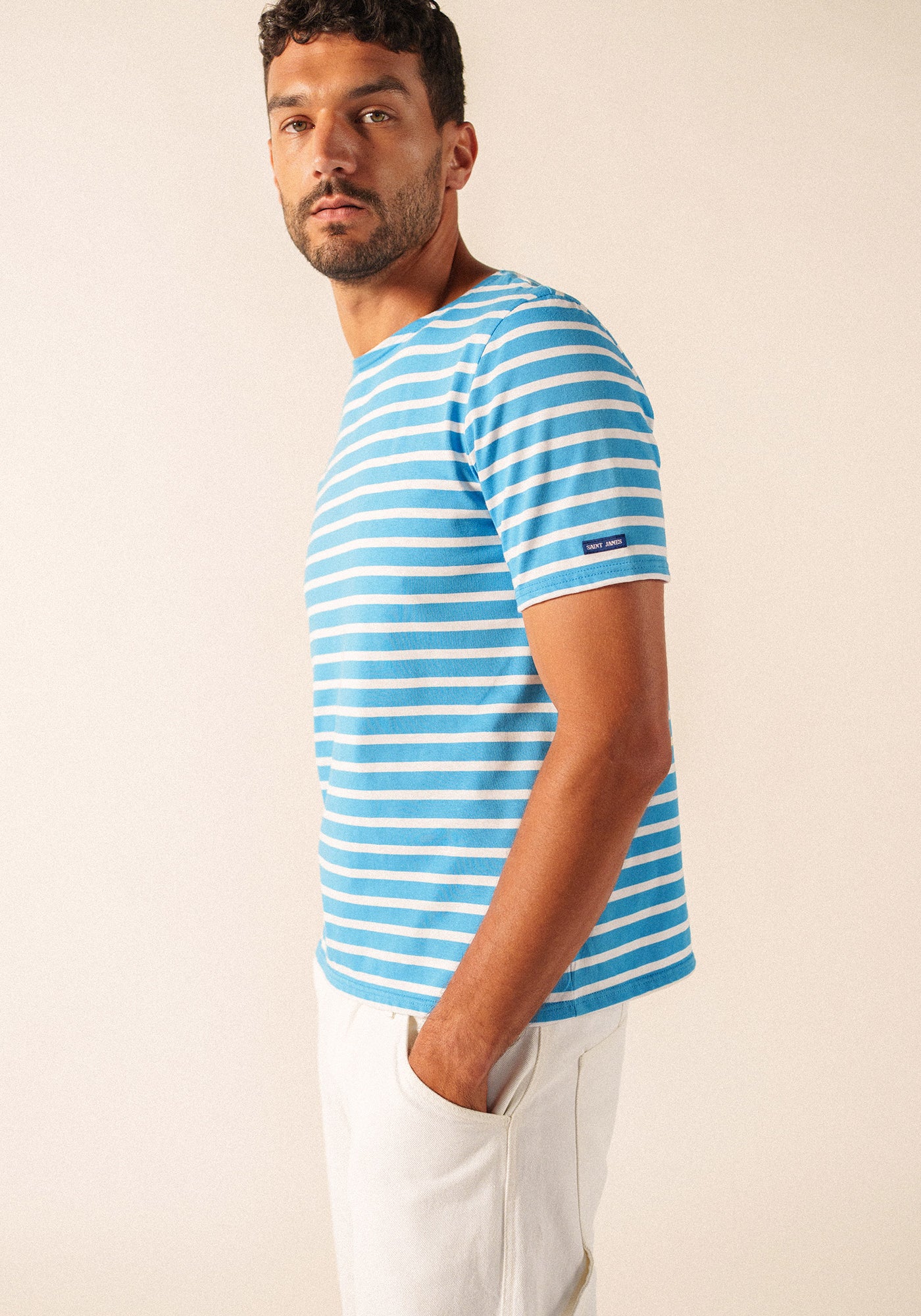 Levant Breton shirt (FLOT/NEIGE)