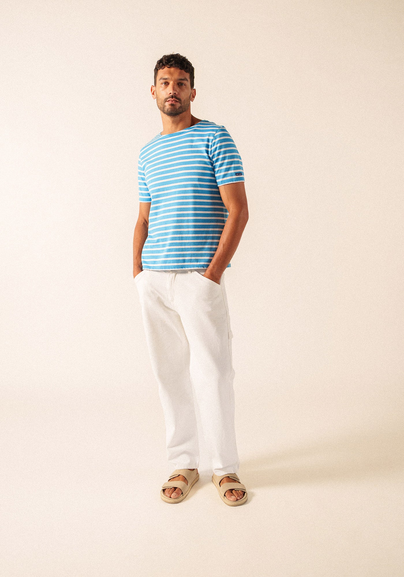 Levant Breton shirt (FLOT/NEIGE)