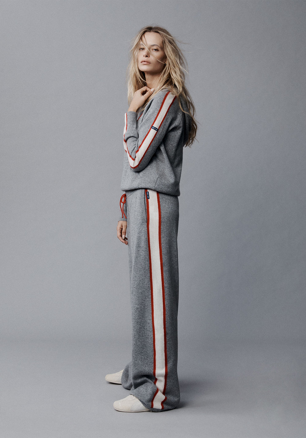 Sorrento Trousers x Collette Dinnigan (GRIS CHINE/ECUME/TULIPE)