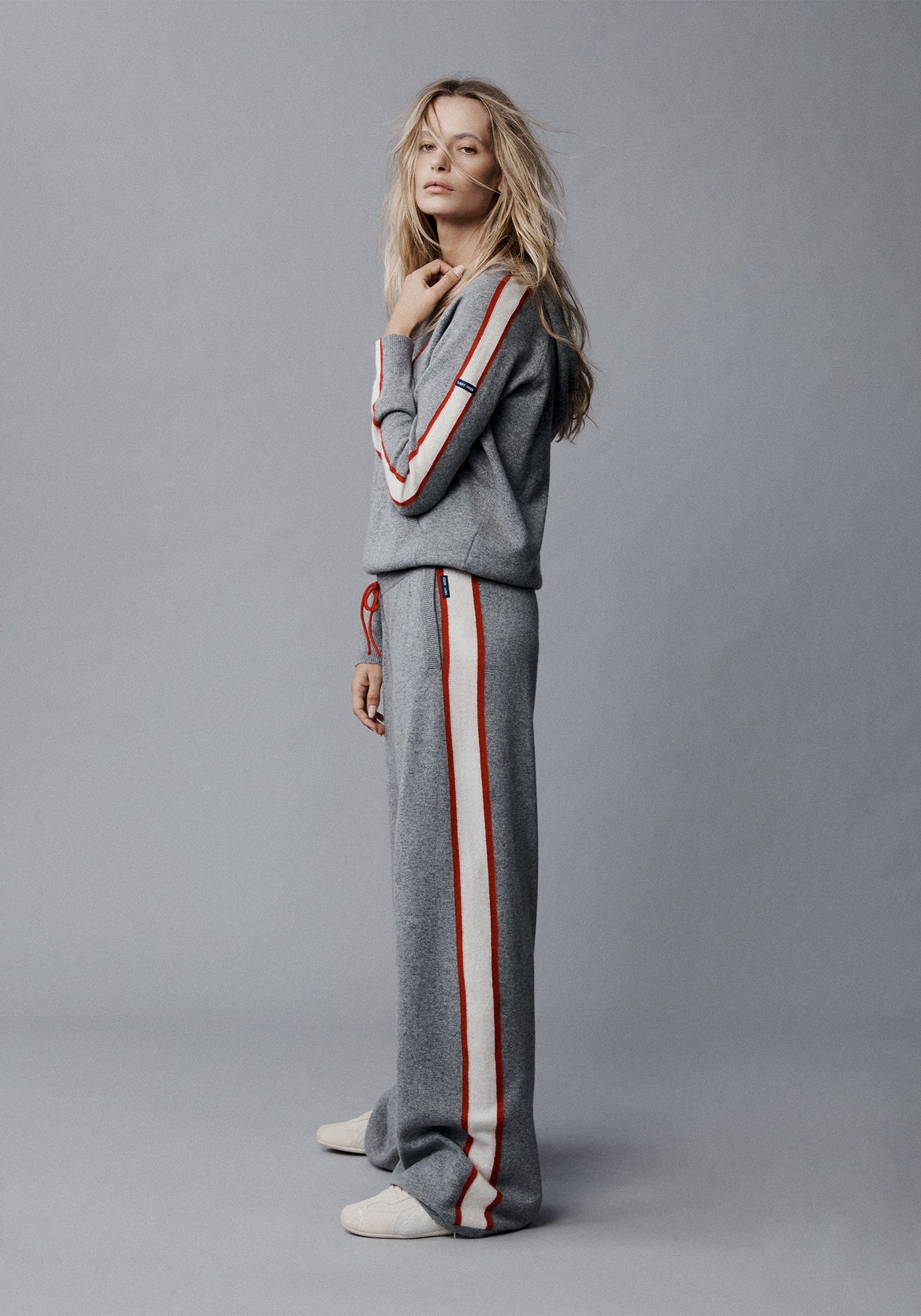 Sorrento Trousers x Collette Dinnigan (GRIS CHINE/ECUME/TULIPE)