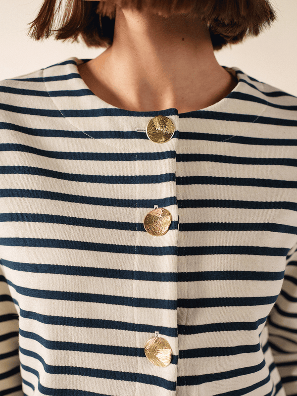 Gold buttons