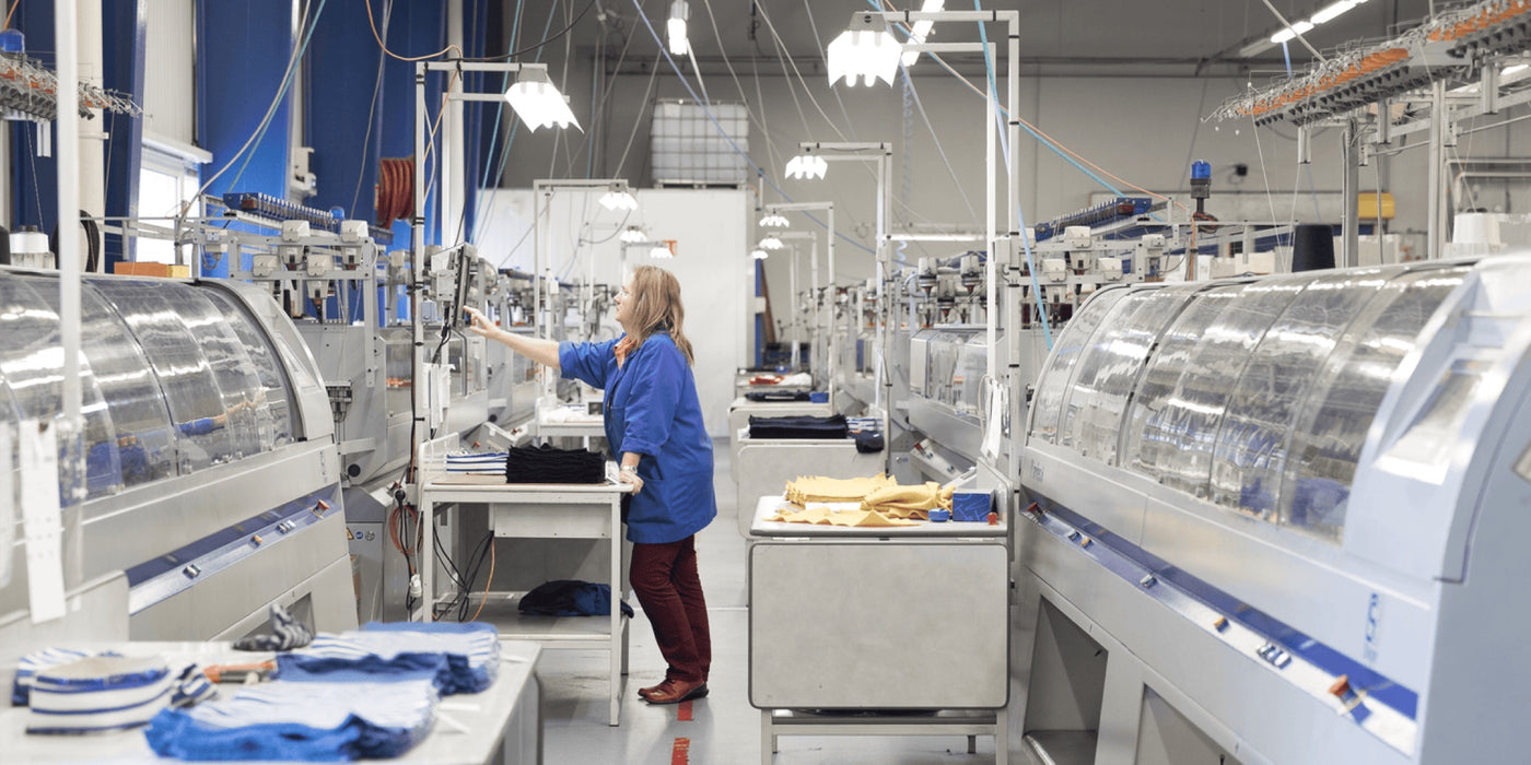 One of the largest knitting ateliers in Europe