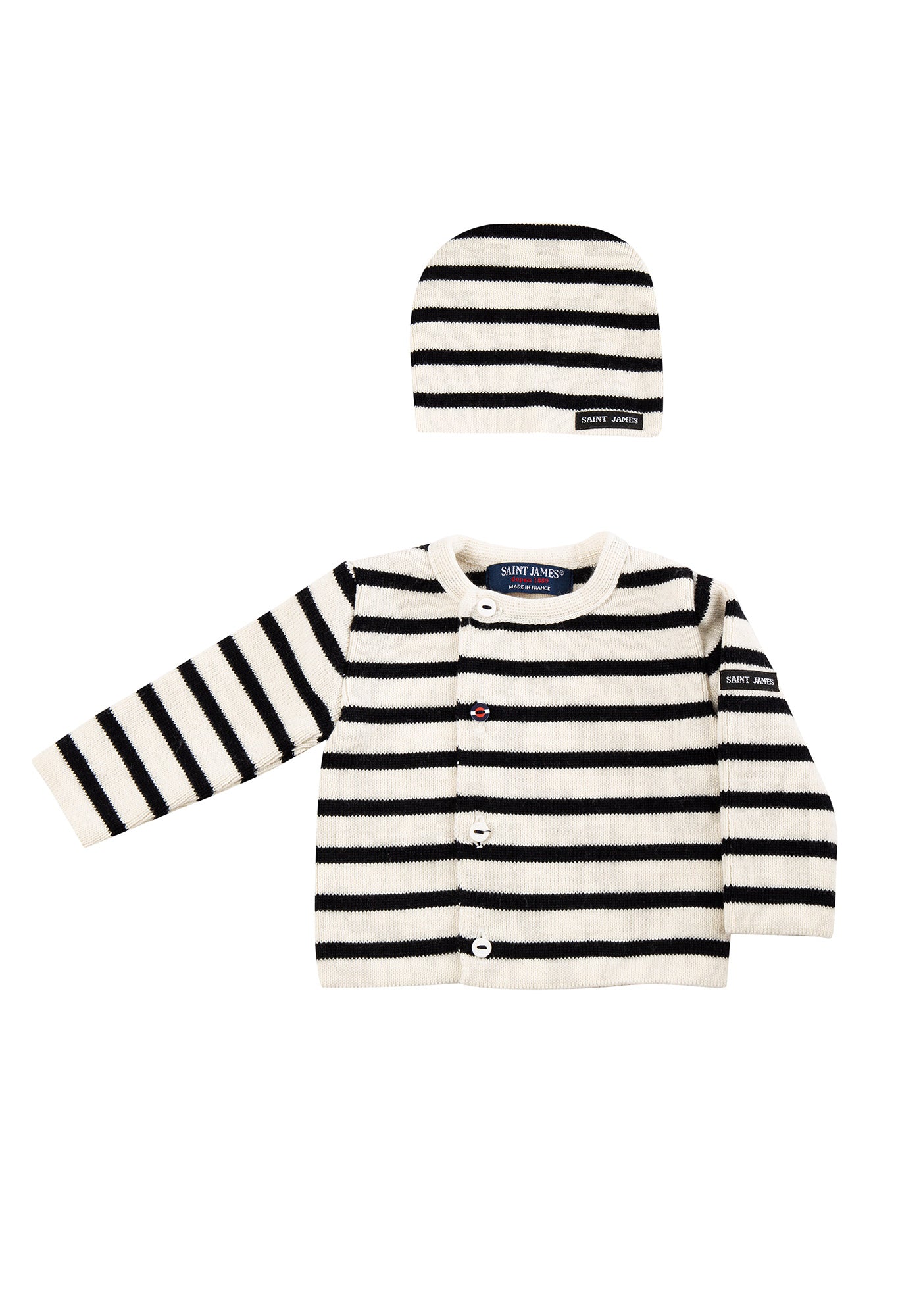 Newborn knitwear (ECUME/NAVY)