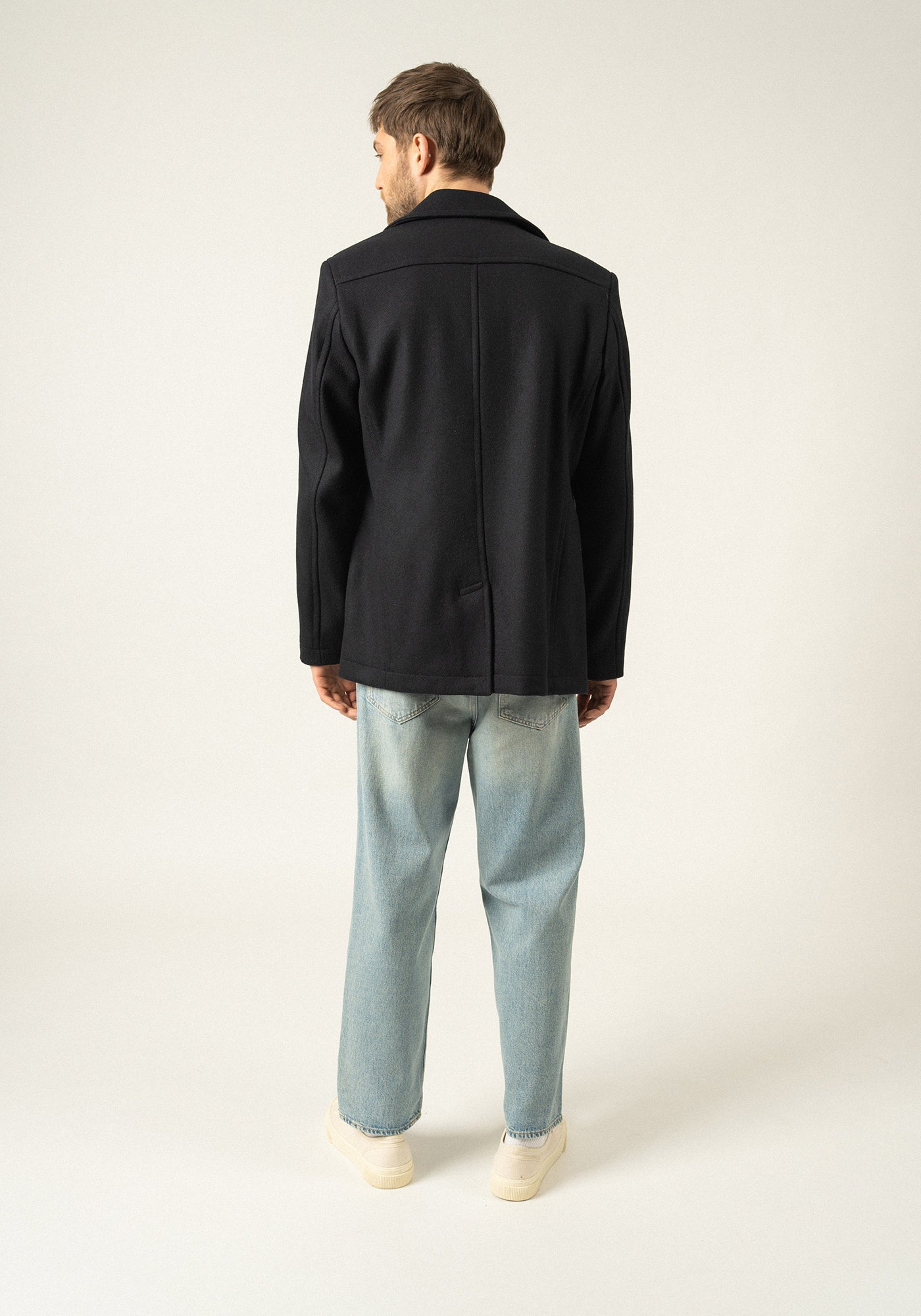 St Hilaire peacoat (NAVY)