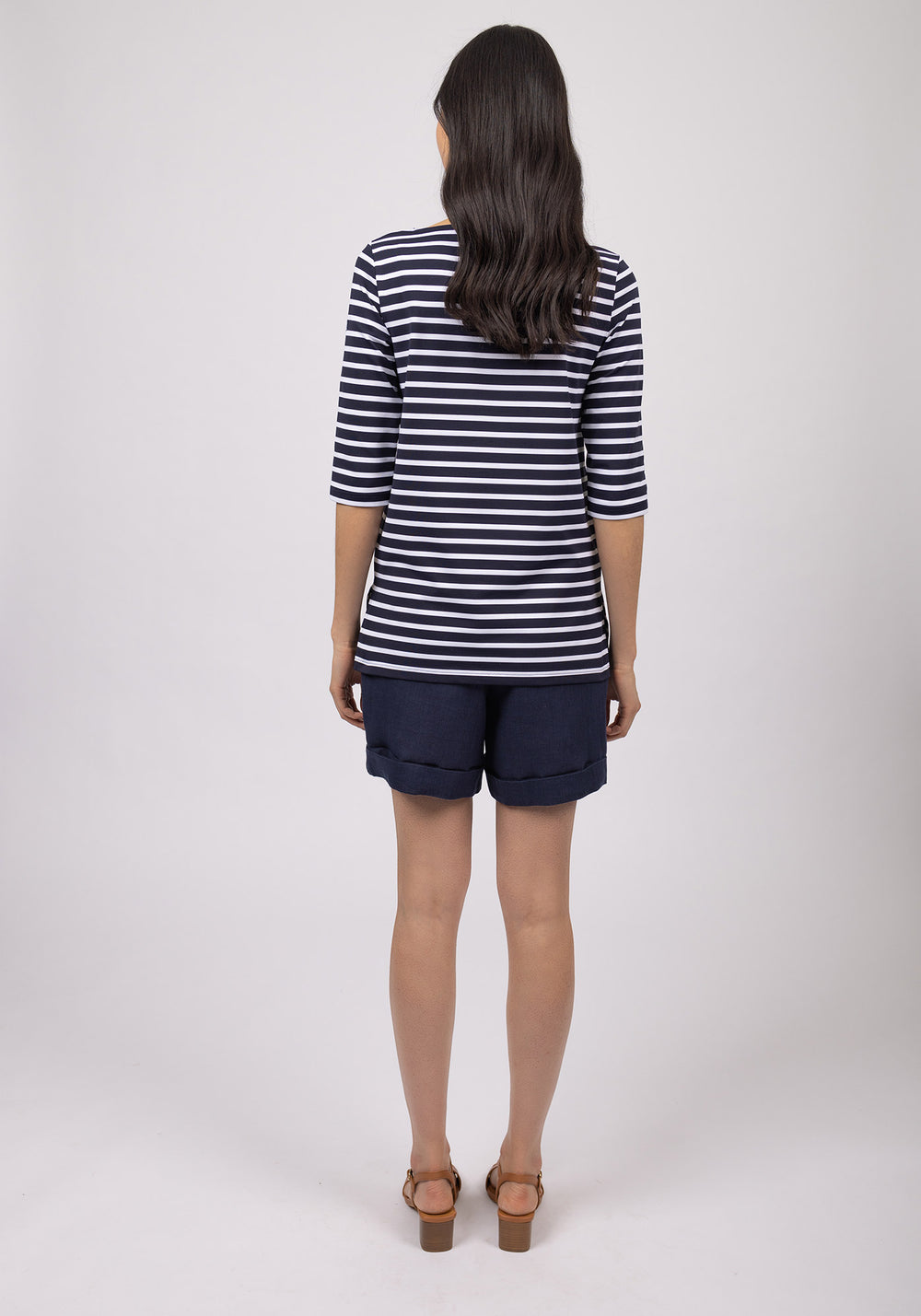 Phare Breton shirt (NAVY/NEIGE)