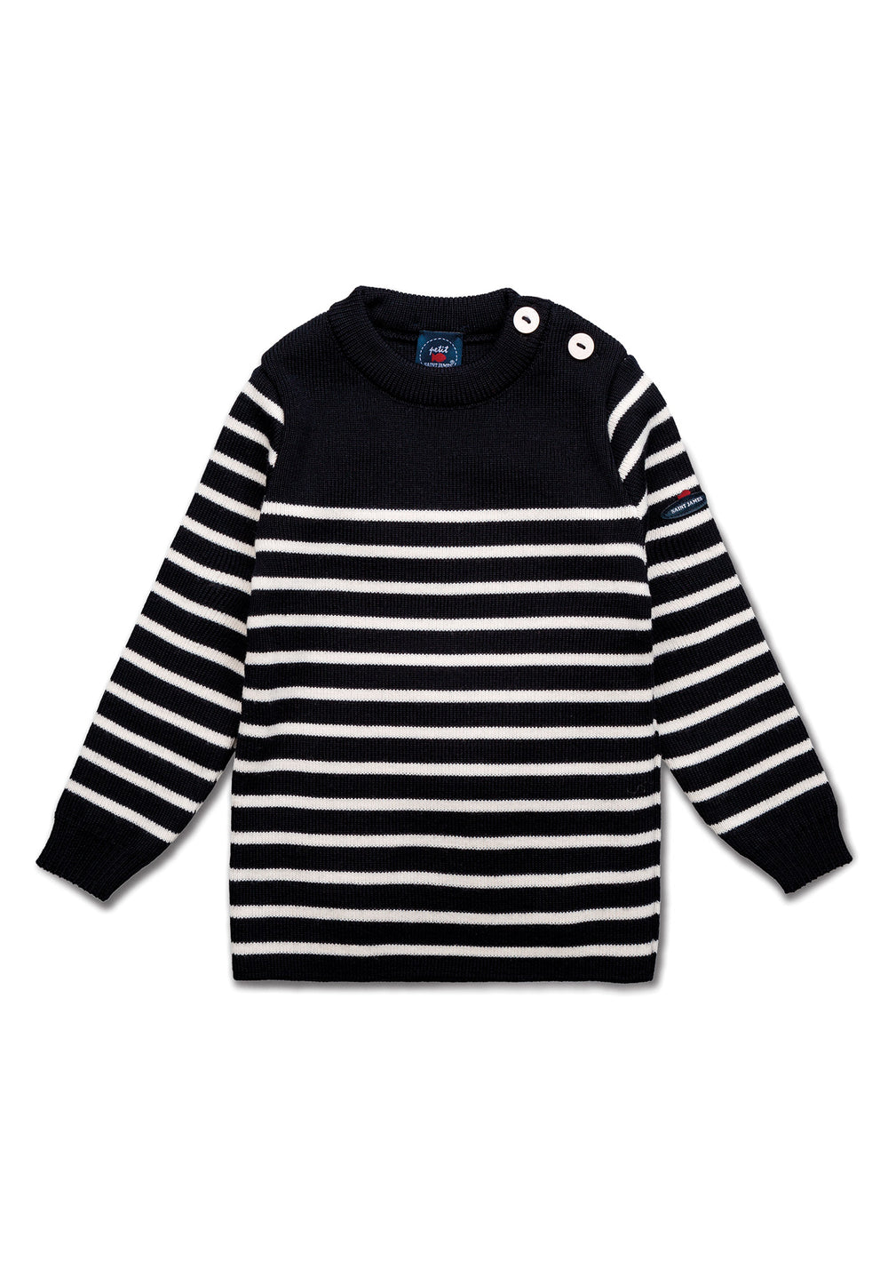 Moussaillon baby jumper (NAVY/ECUME)