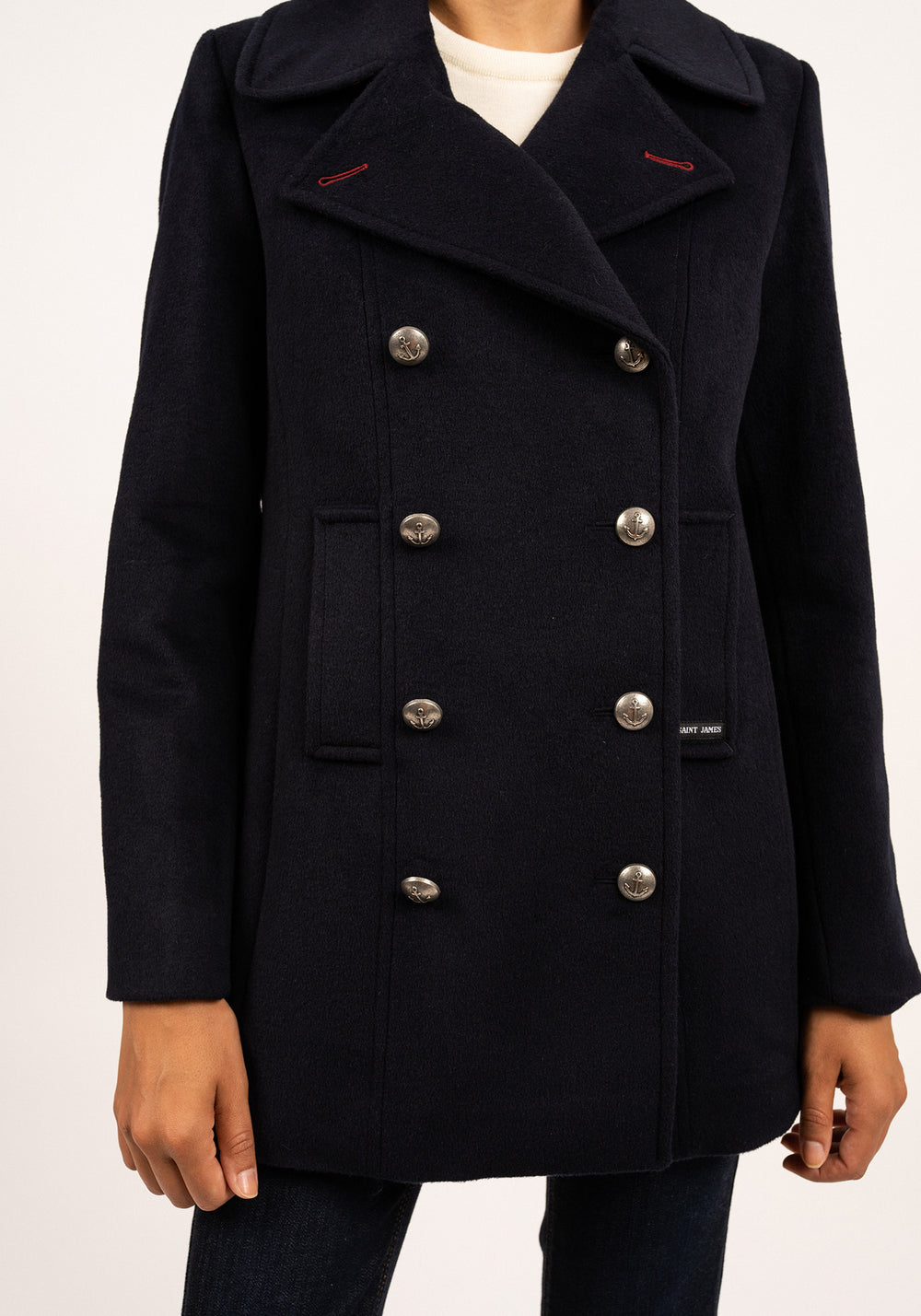 St Briac peacoat (NAVY)