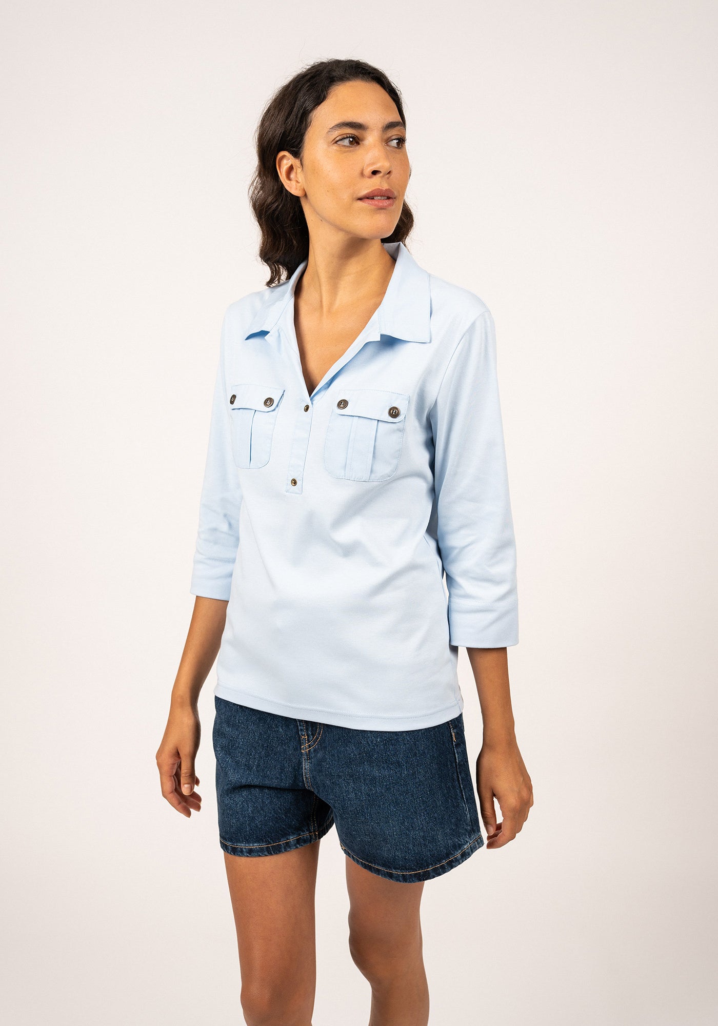 Oléron polo shirt (CIEL)