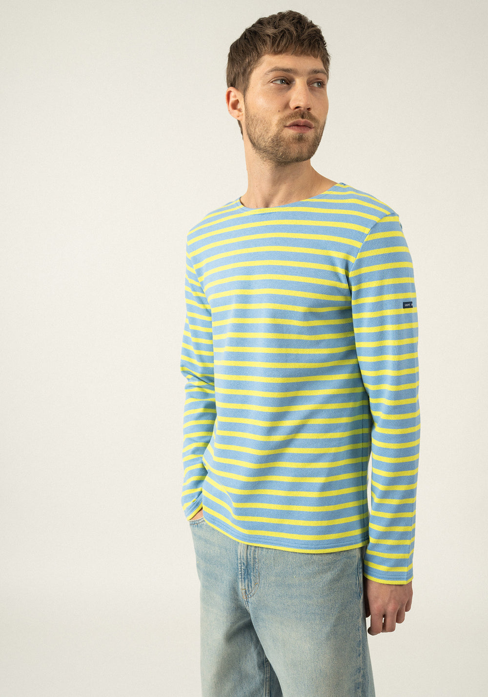 Méridien Breton shirt (OXYGENE/LIME)