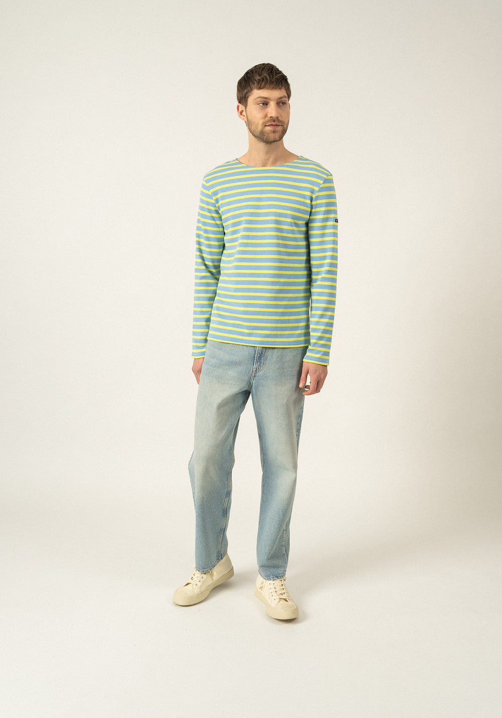 Méridien Breton shirt (OXYGENE/LIME)